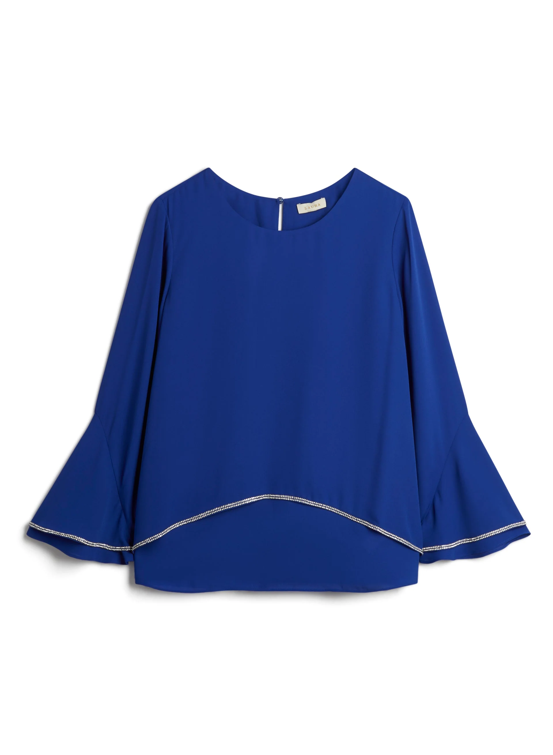 Crystal Trim Blouse - Image 5