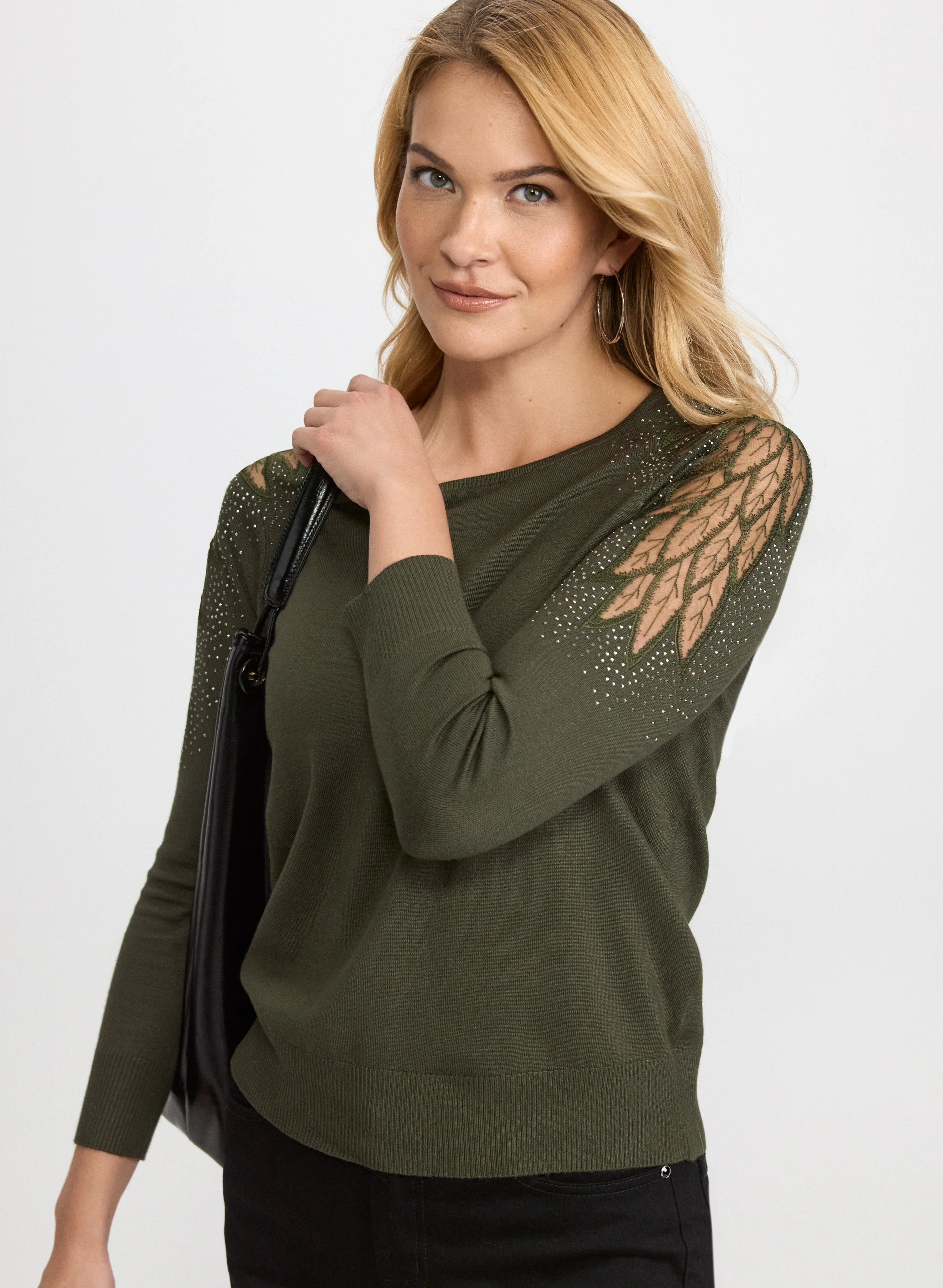 Cut-Out Foliage Sweater - Image 5