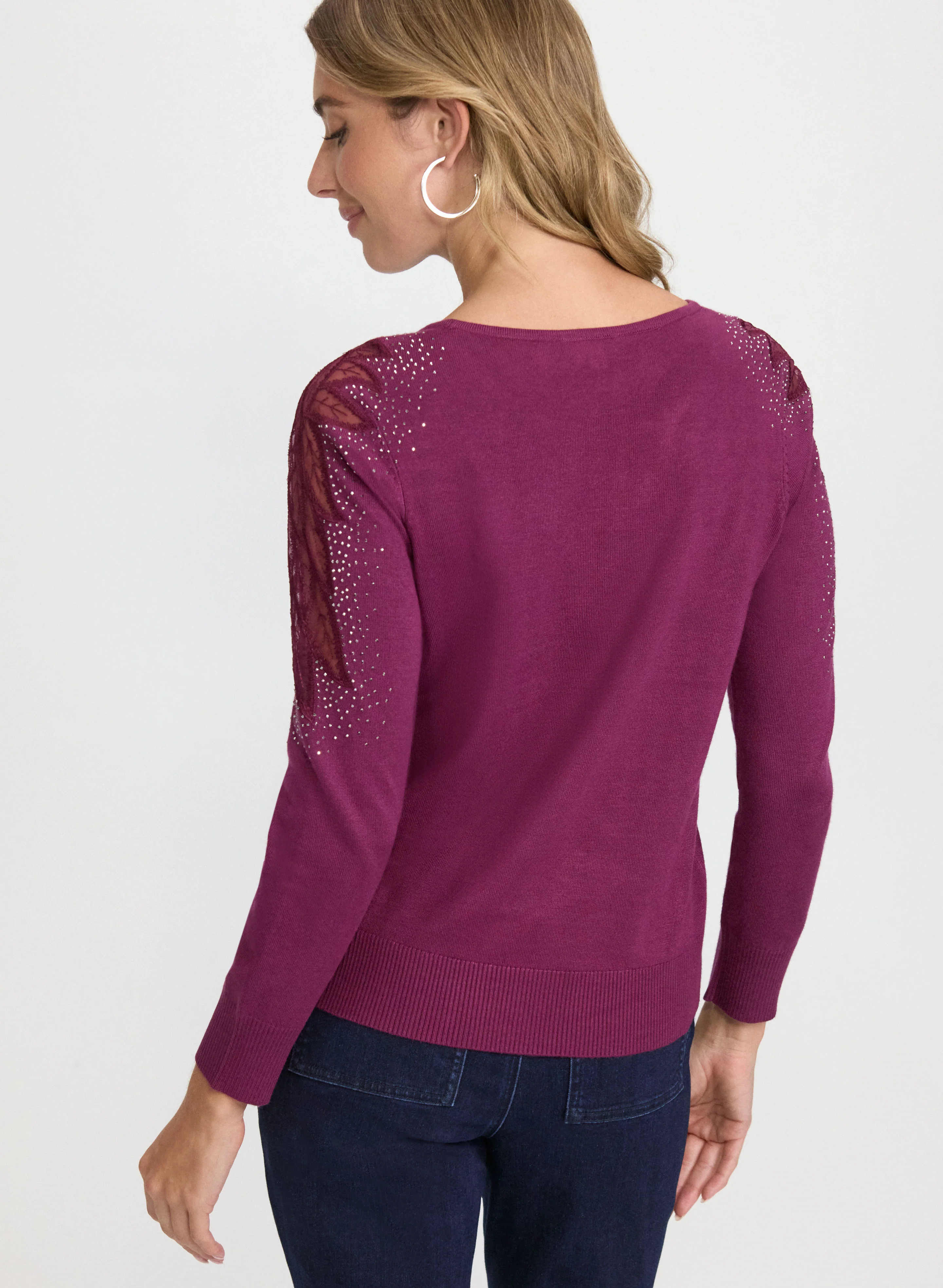 Cut-Out Foliage Sweater - Image 4