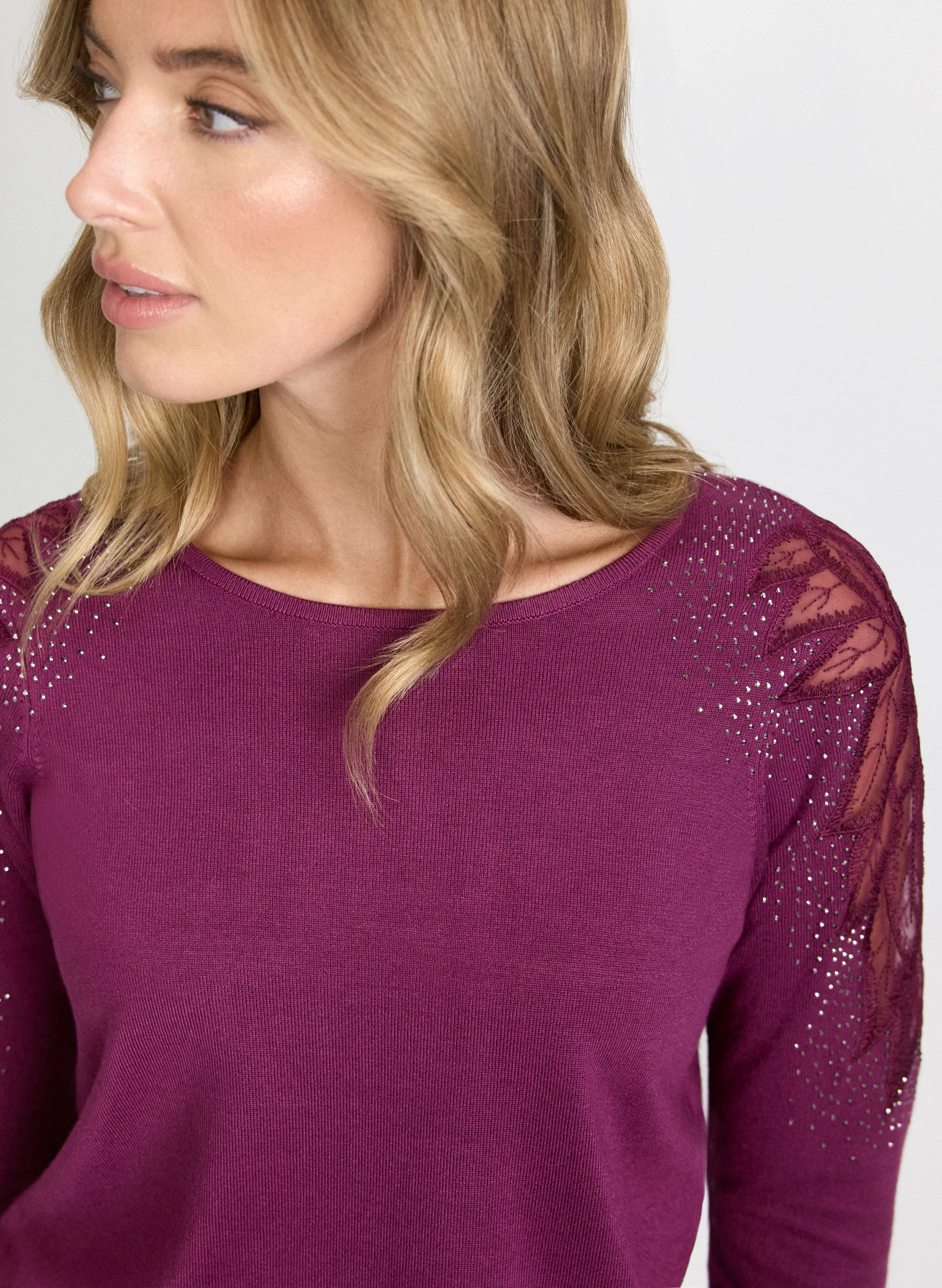 Cut-Out Foliage Sweater - Image 5