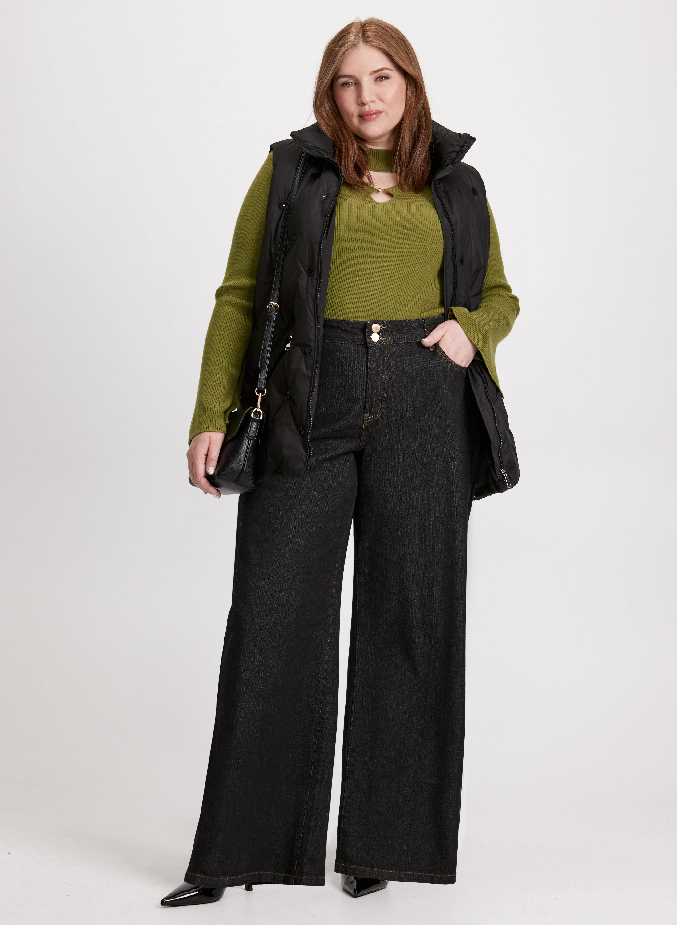 Cutout Ribbed Sweater - Image 7