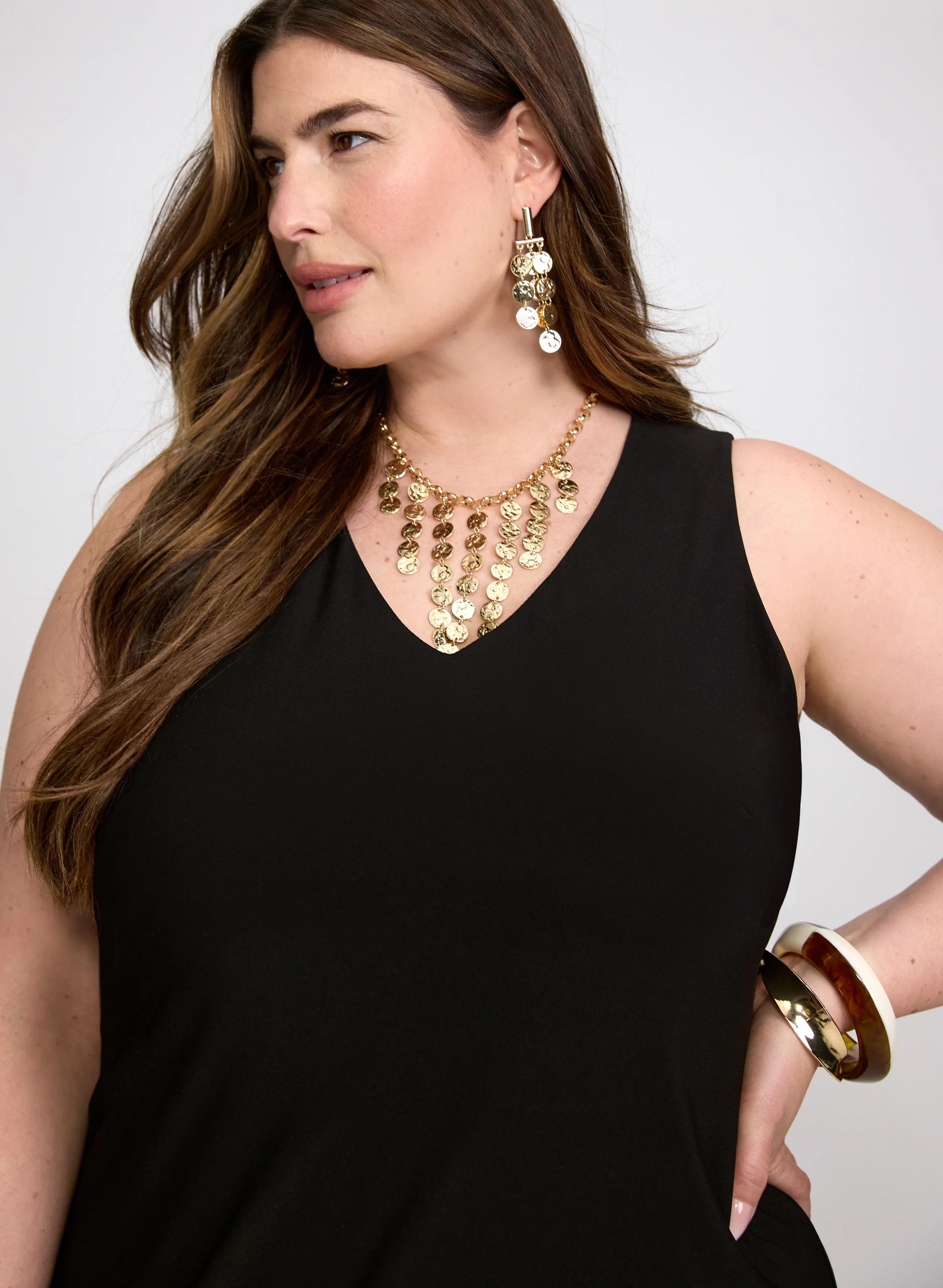 Sleeveless Jersey Maxi Dress - Image 3