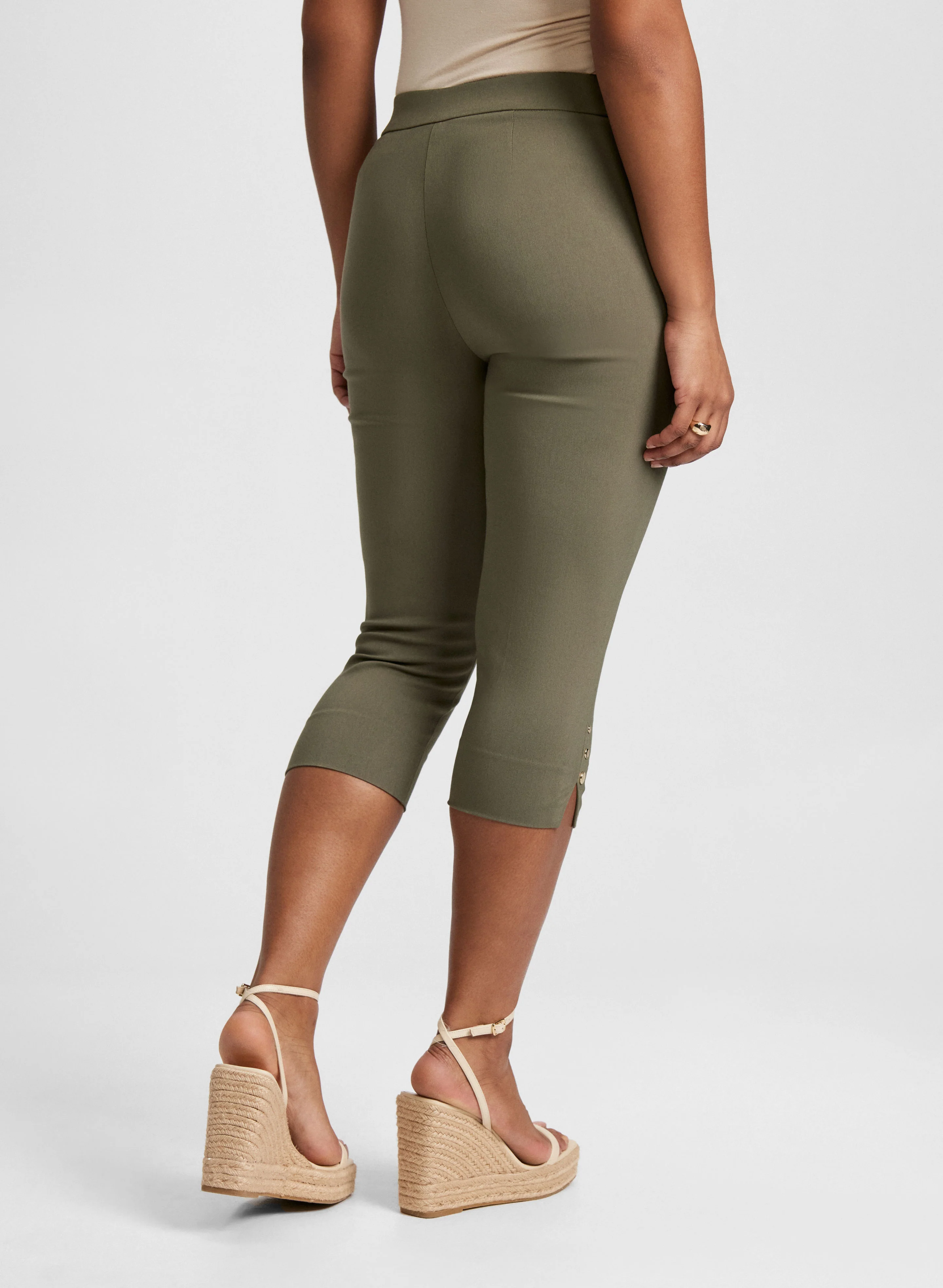 Pull-On Bengaline Capris - Image 2
