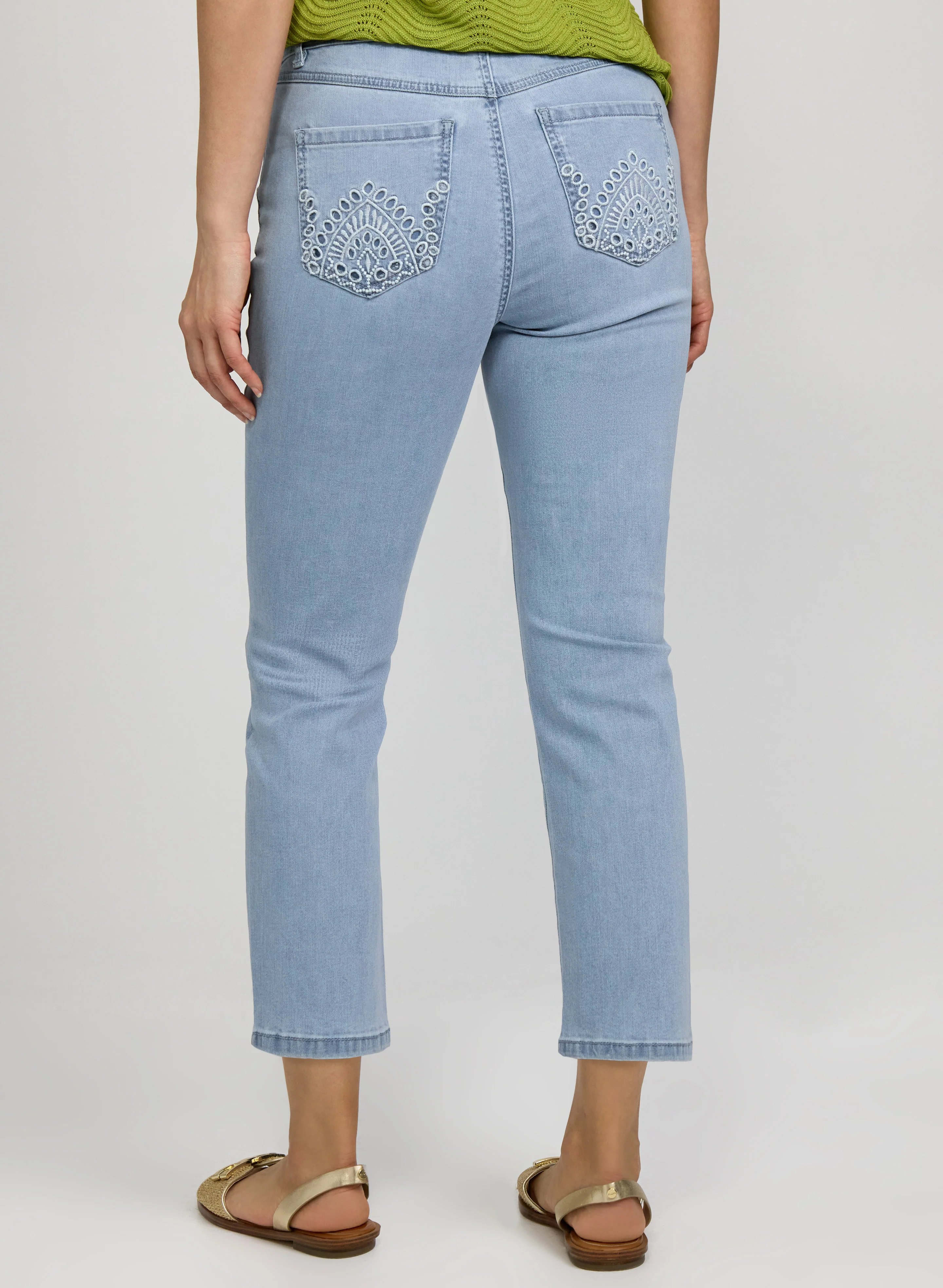 Denim Capris - Image 4