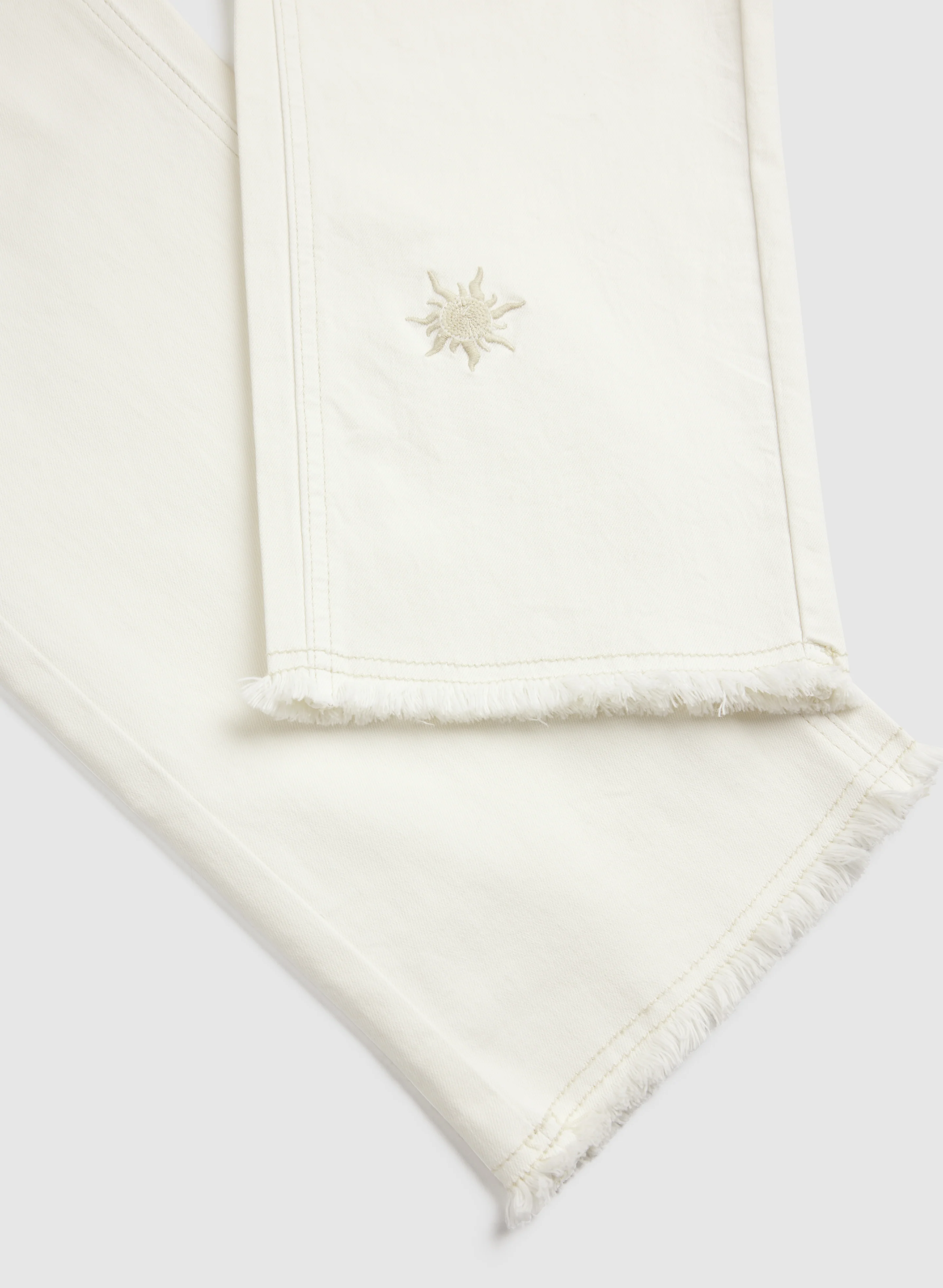 Embroidered Straight-Leg Jeans - Image 7