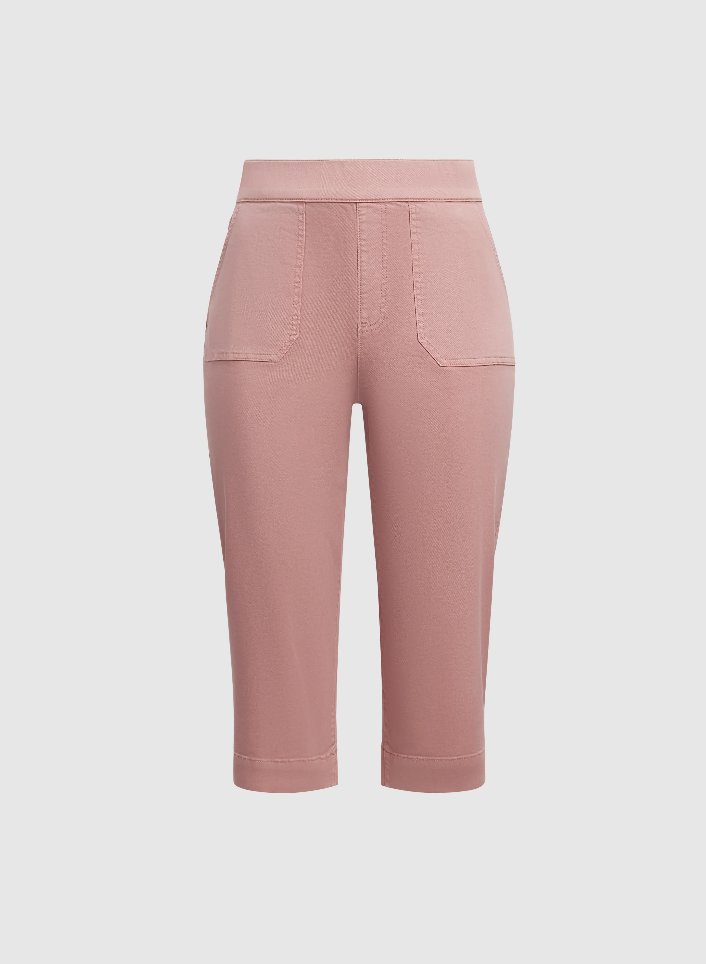 Denim Pull-On Capris - Image 6