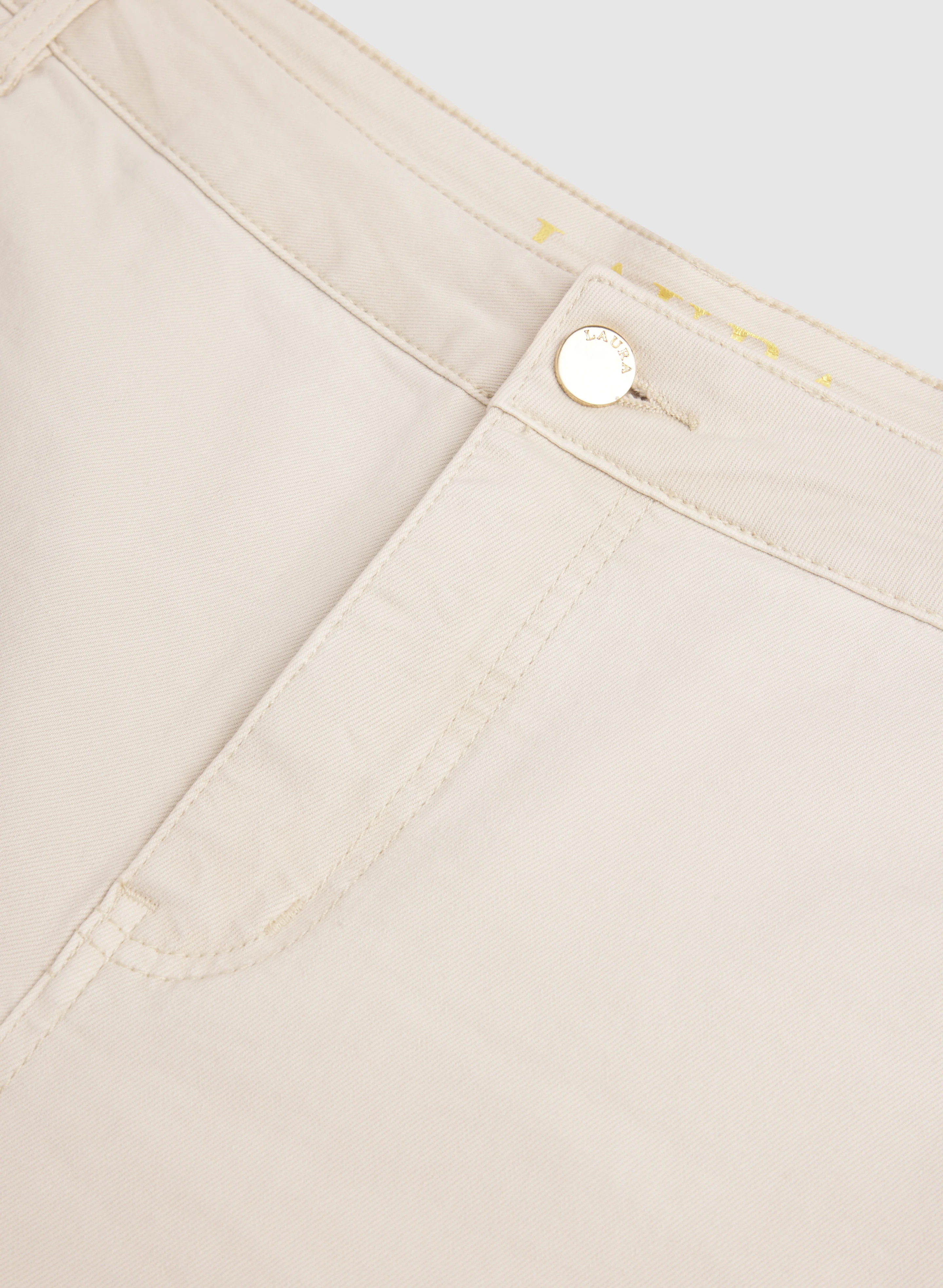 Denim Wide-Leg Capris - Image 7