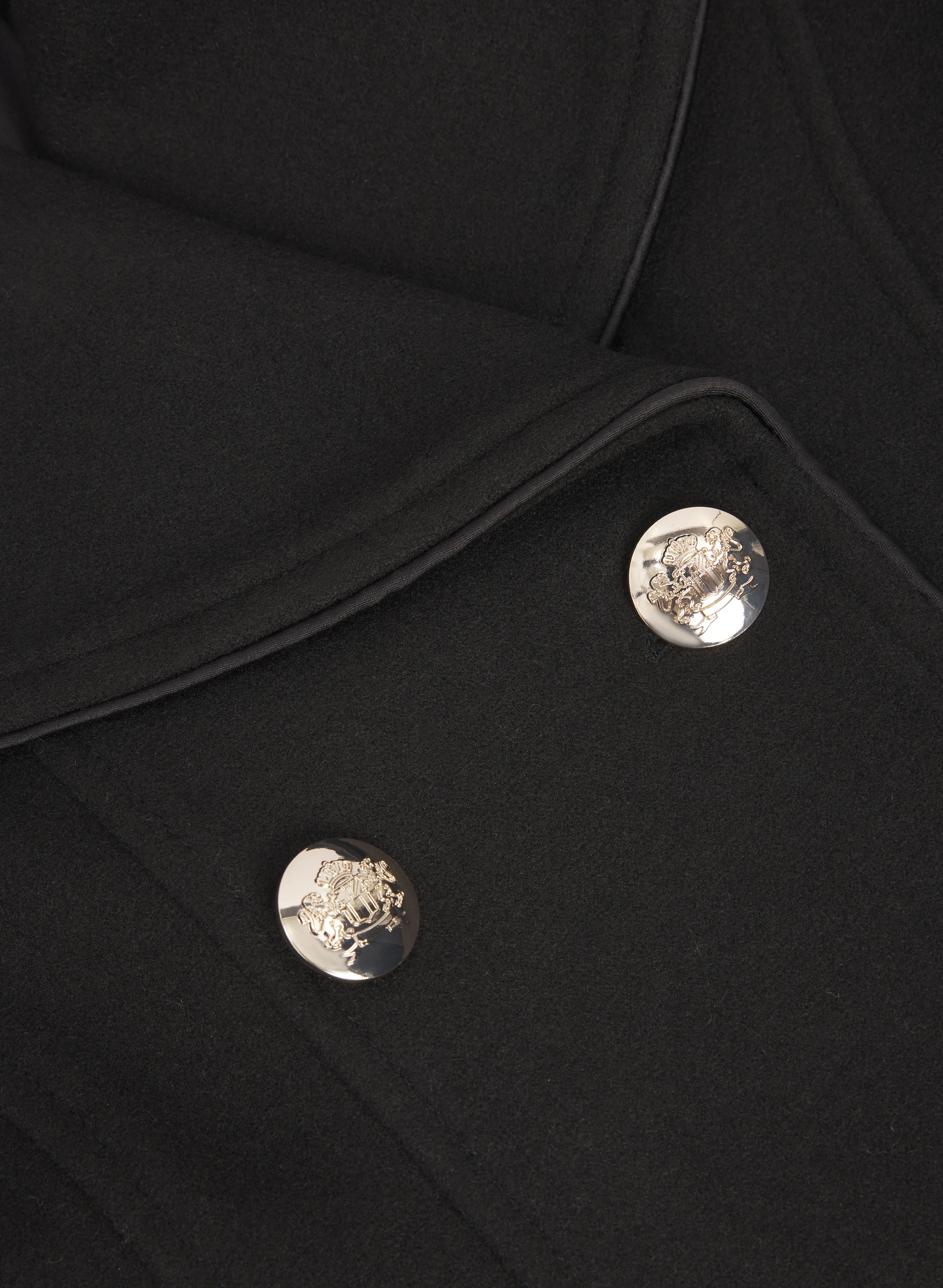 Double-Breasted Wool-Blend Coat - Image 12