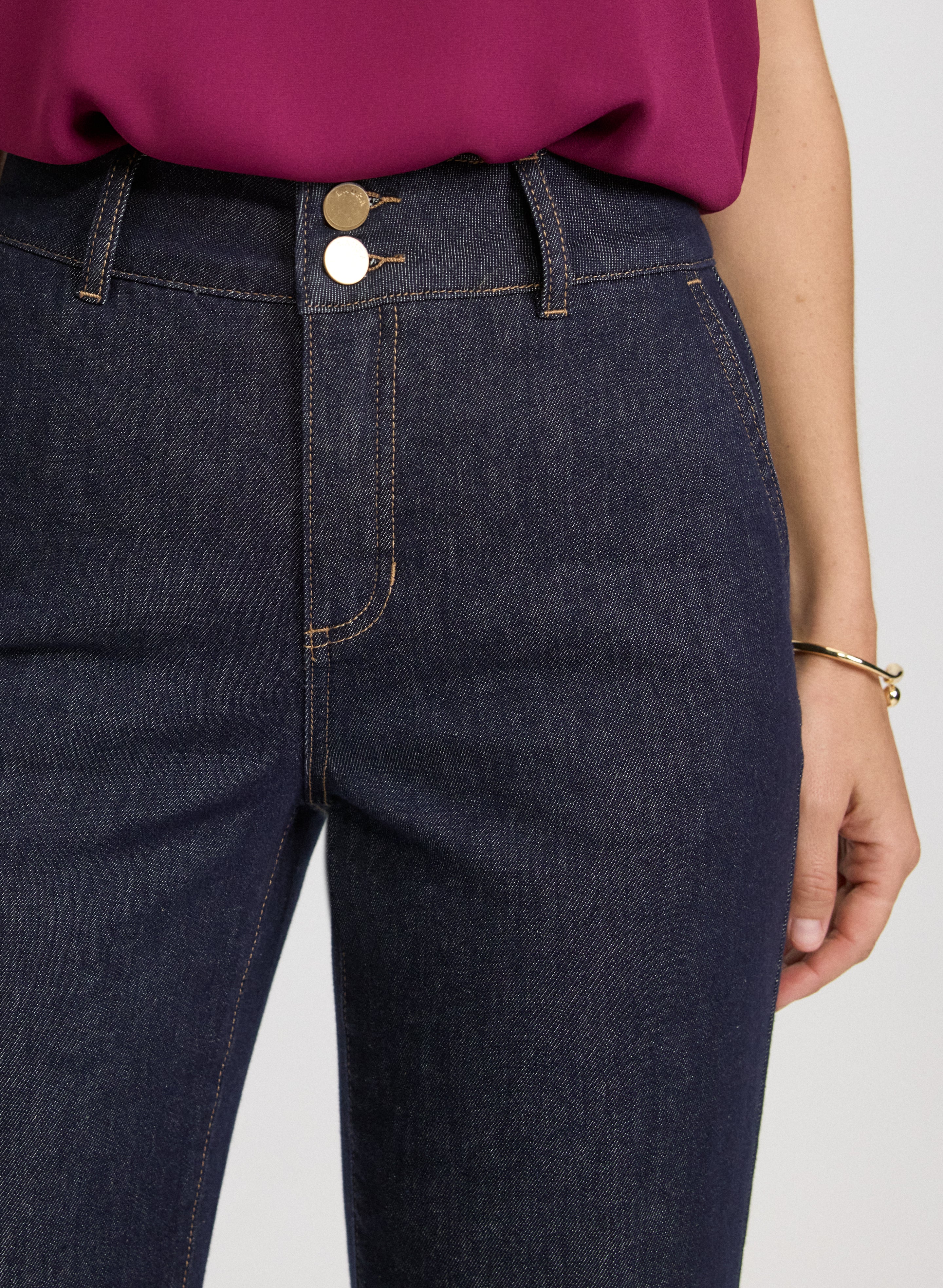 Double Button Trouser Jeans - Image 4