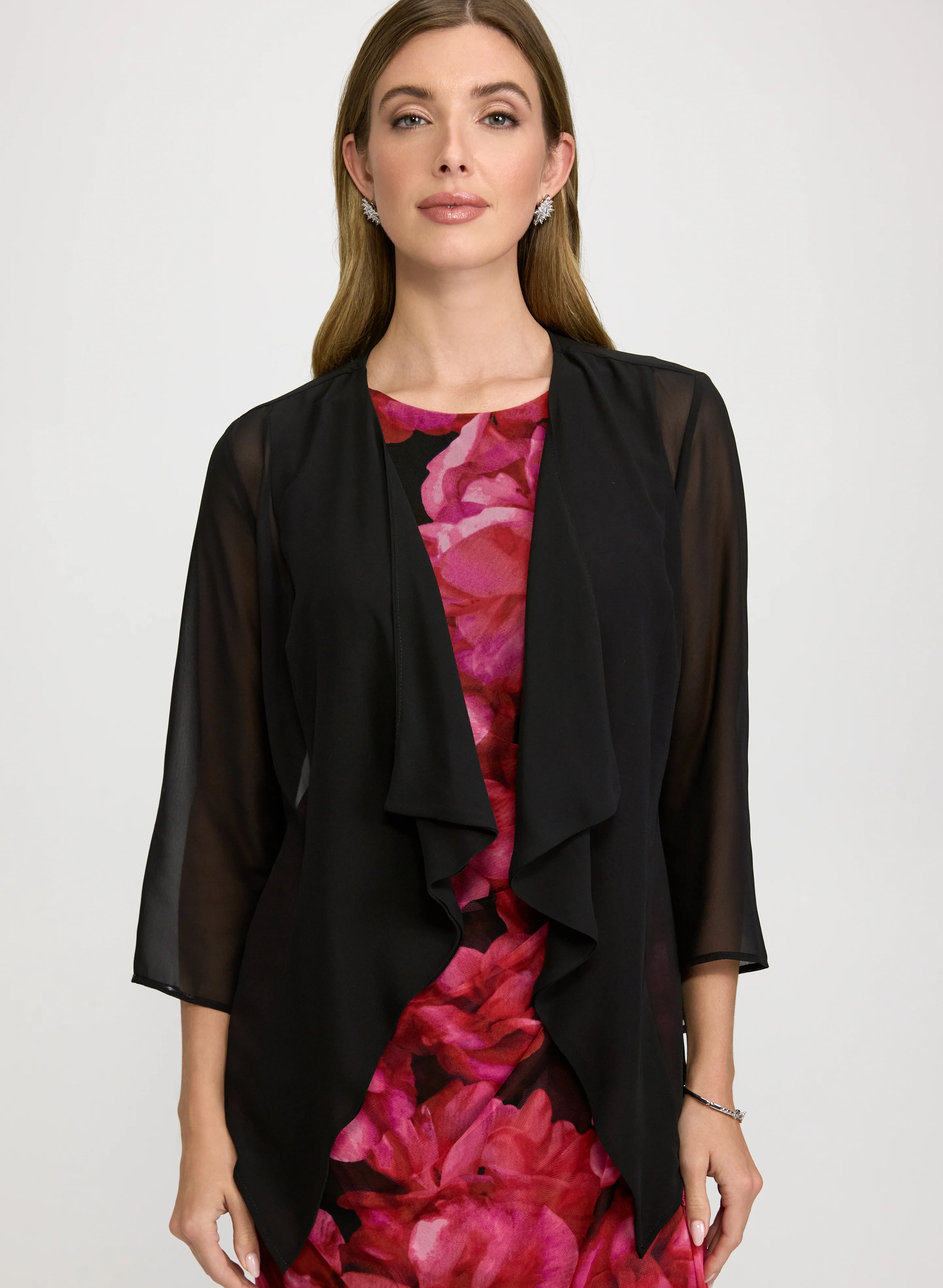 Double-Sided Chiffon Cover-Up
