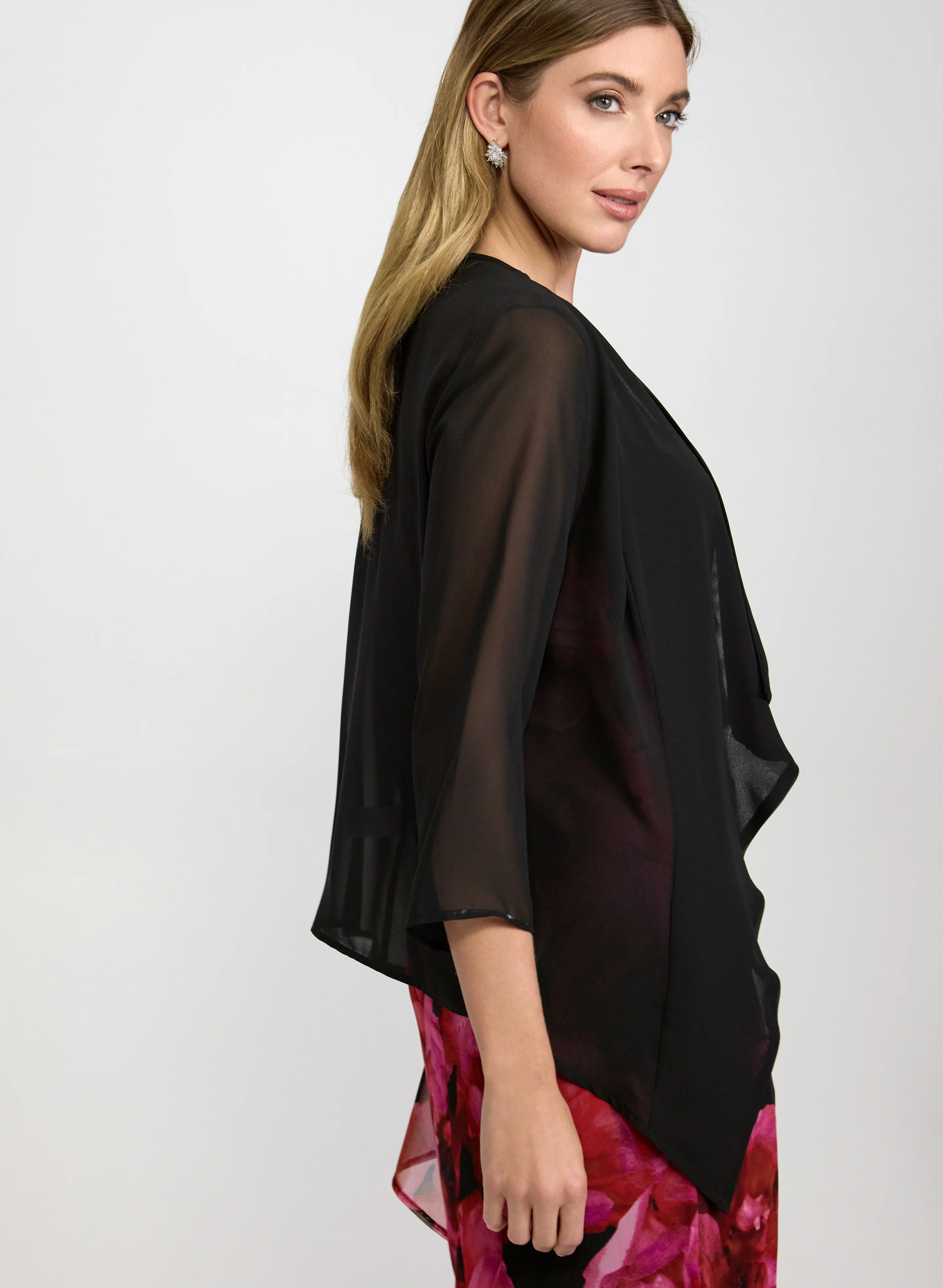Double-Sided Chiffon Cover-Up - Image 4