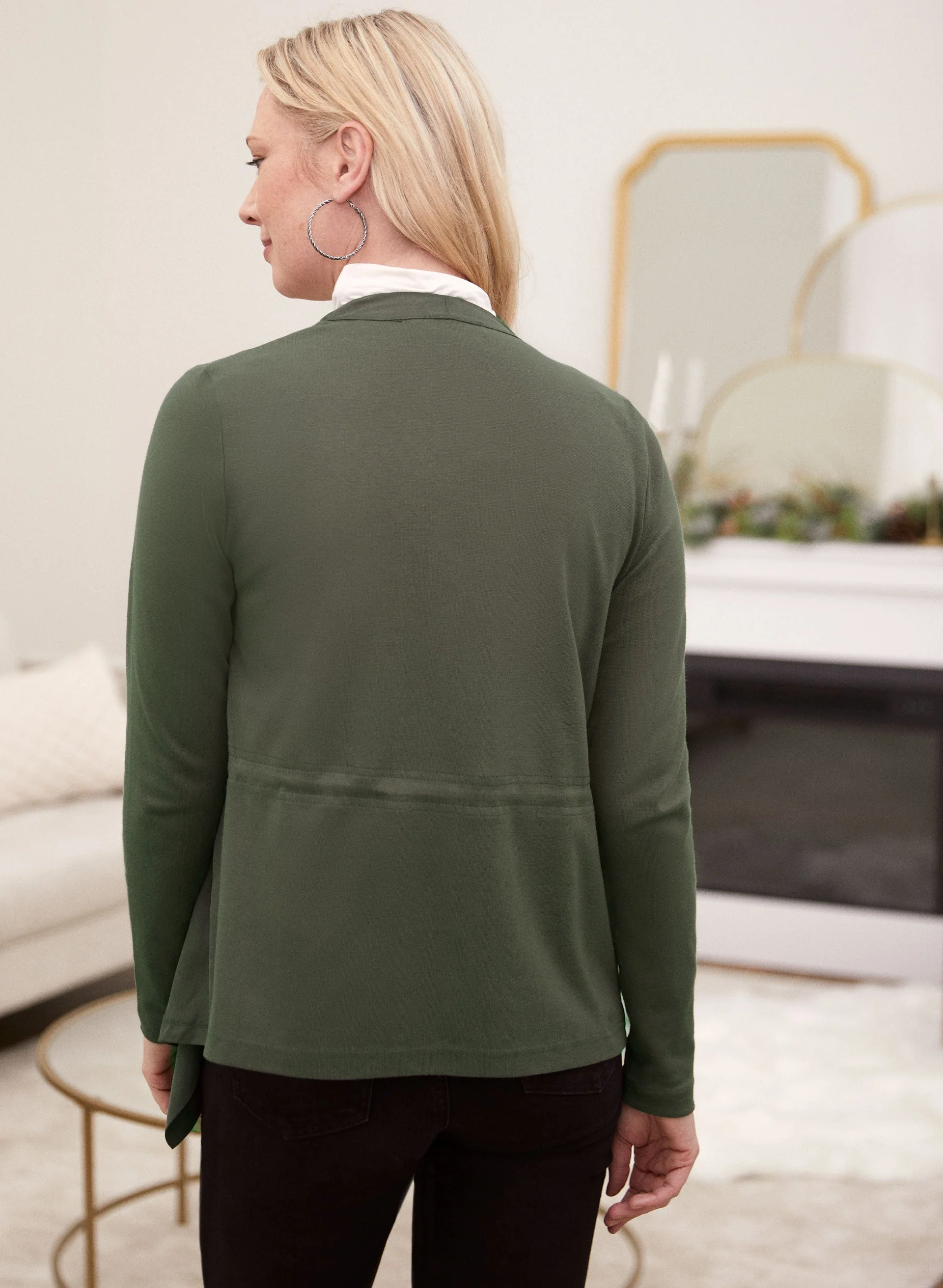 Drape Front Jacket - Image 2