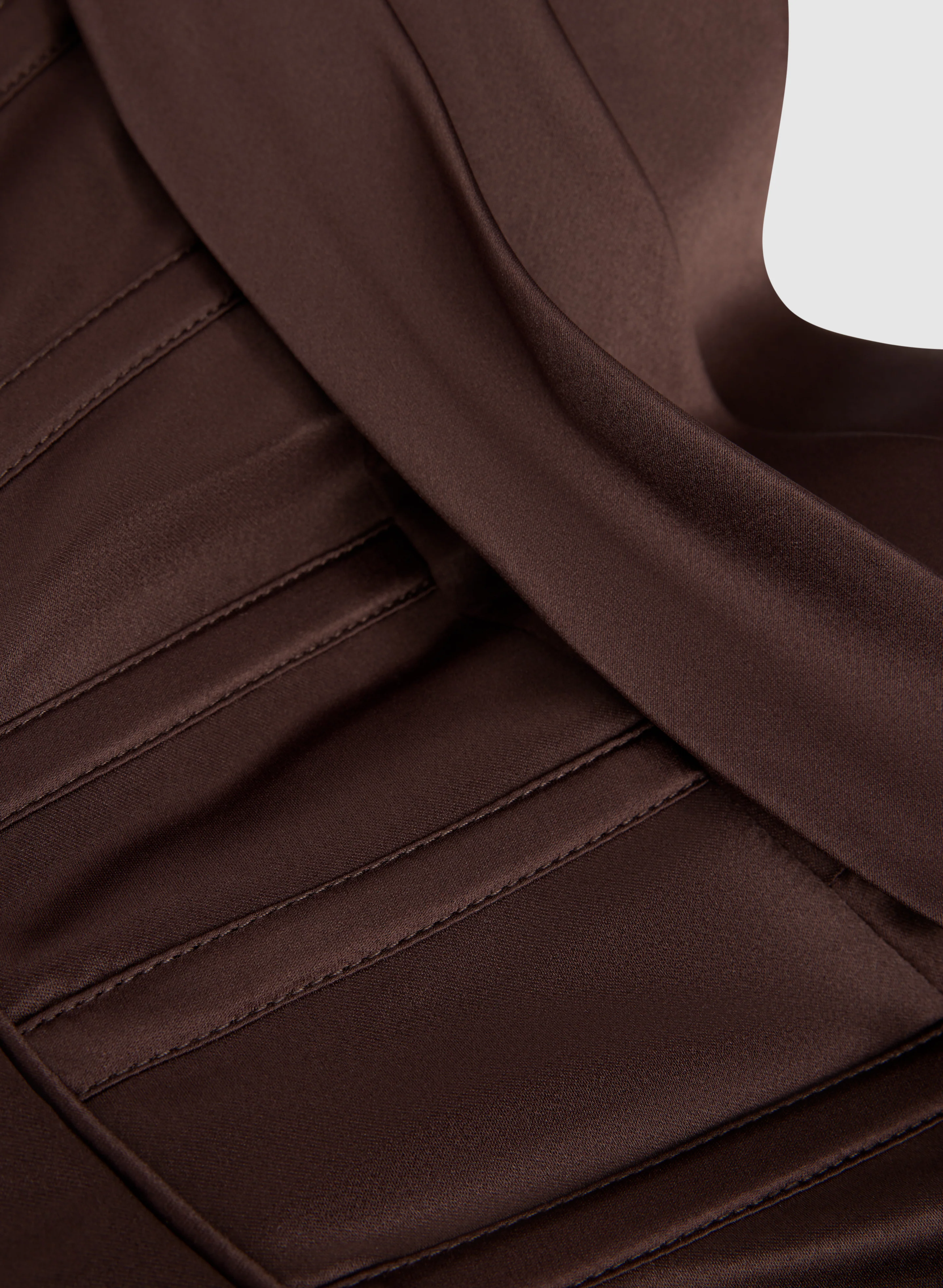 Draped Sweetheart Neck Dress - Image 7