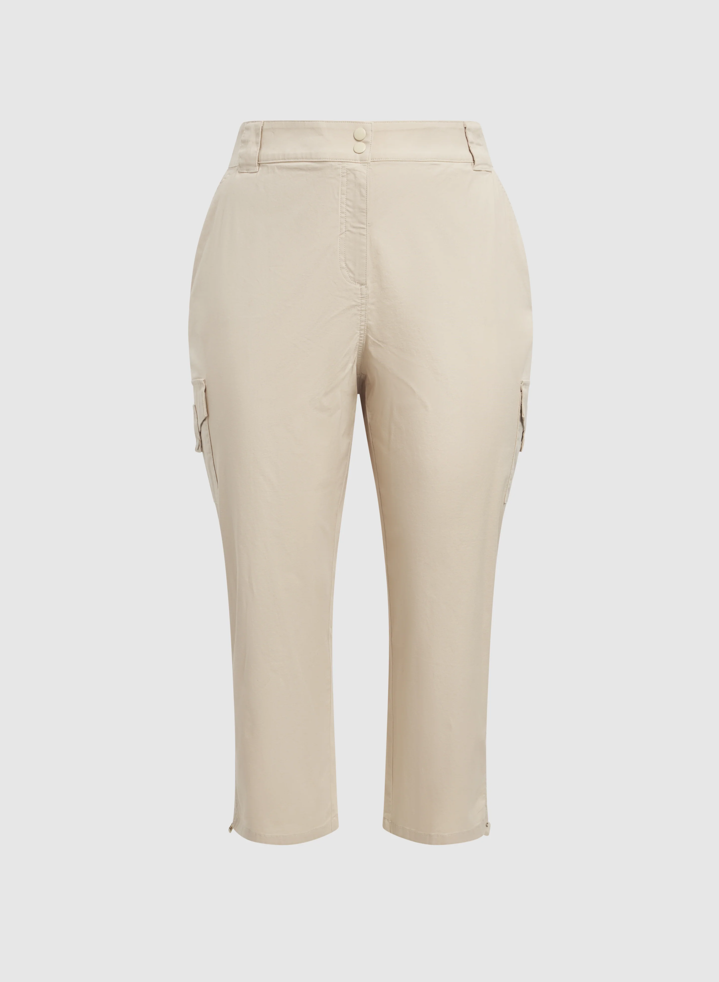 Drawstring Hem Capris - Image 6