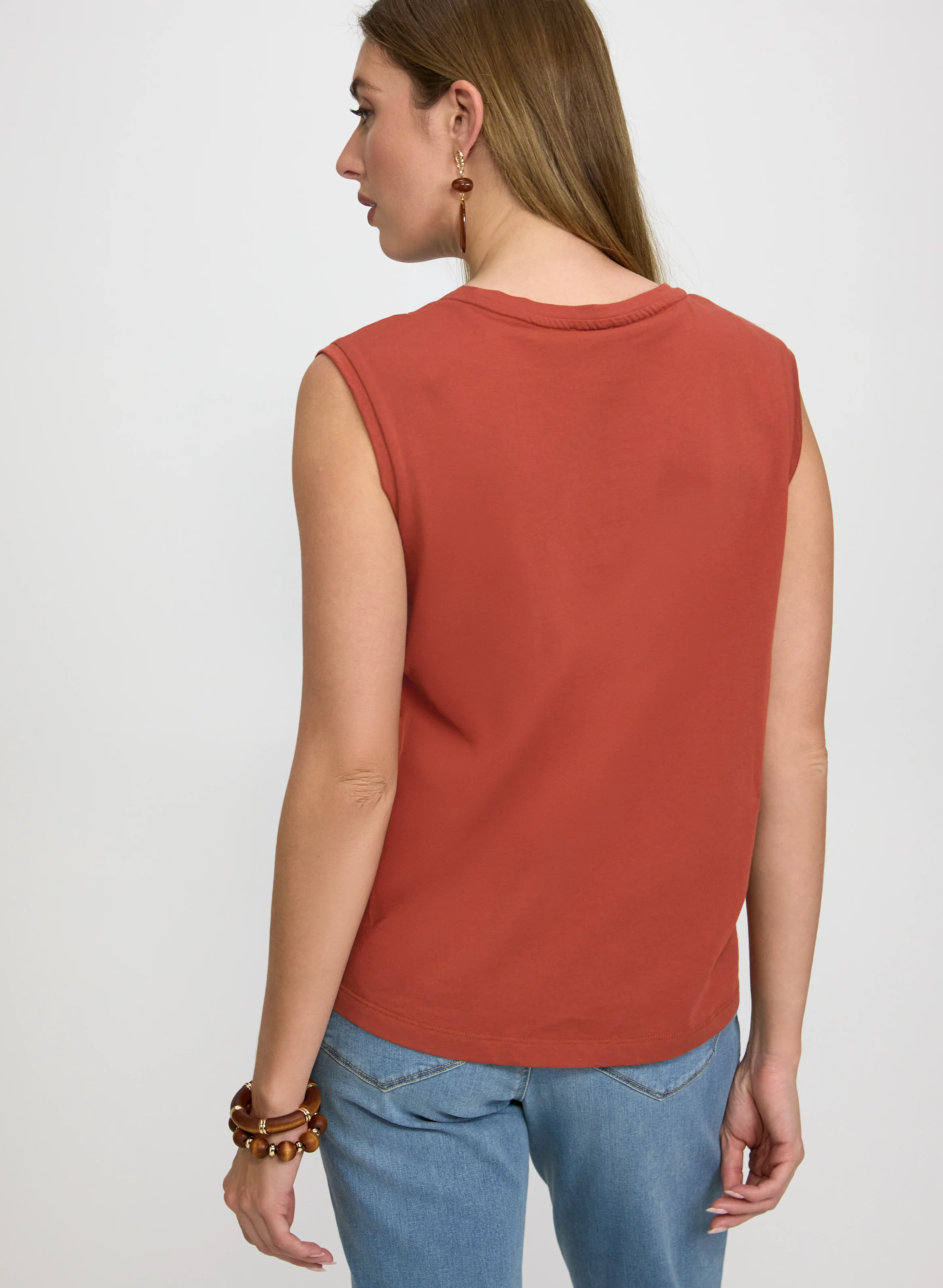 Drawstring Hem Top - Image 4