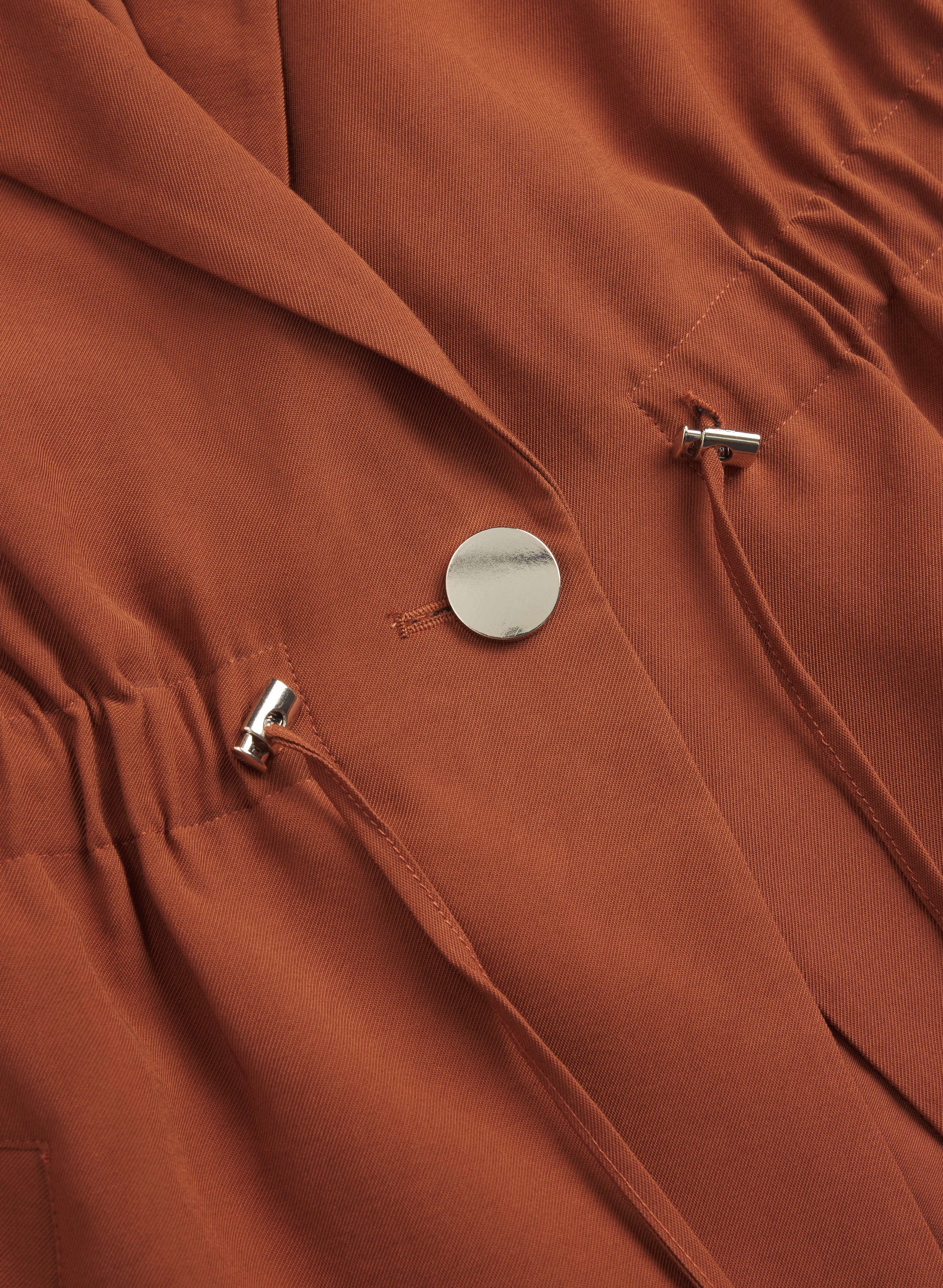 Drawstring Waist Blazer - Image 7