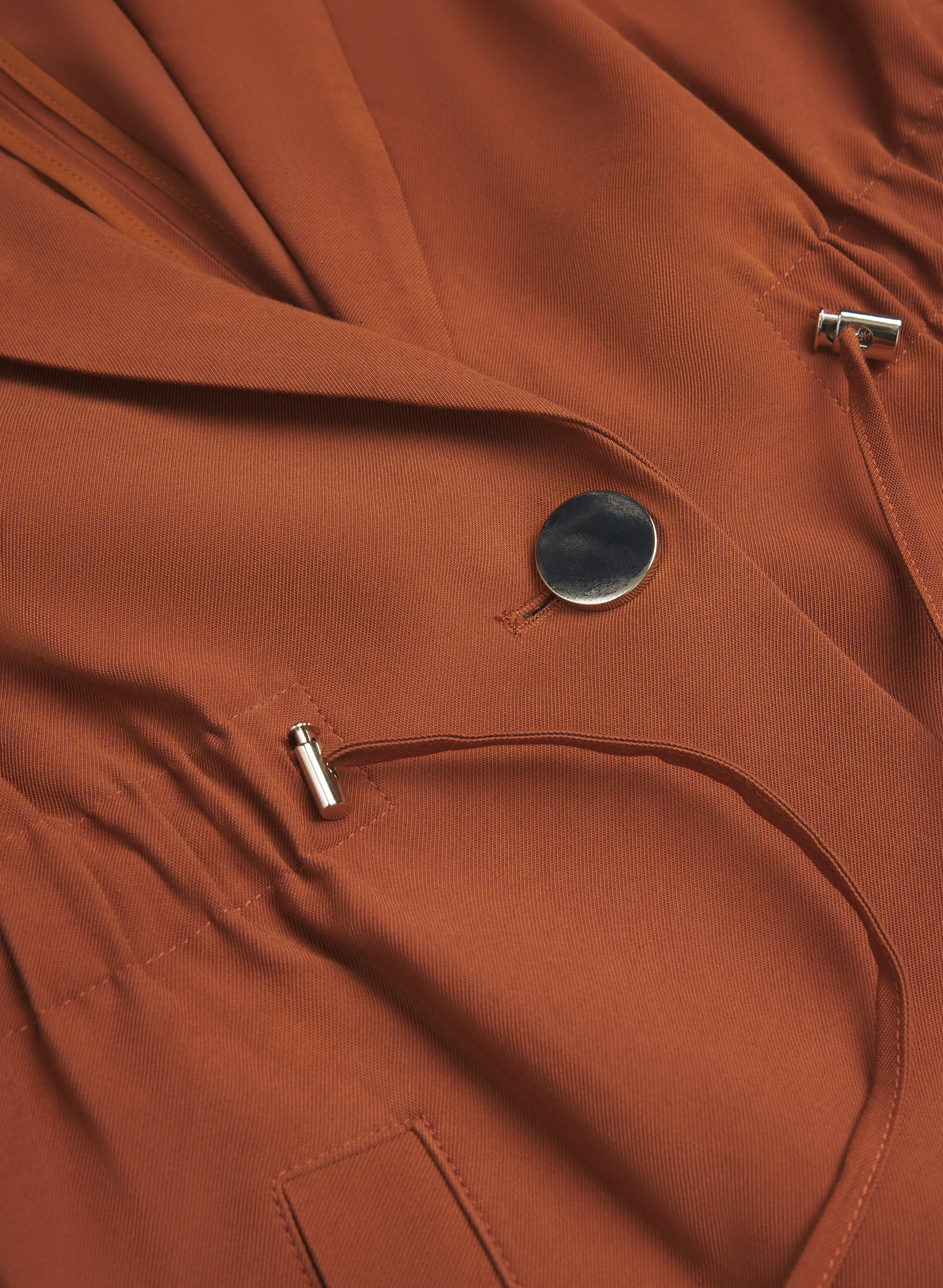 Drawstring Waist Blazer - Image 9