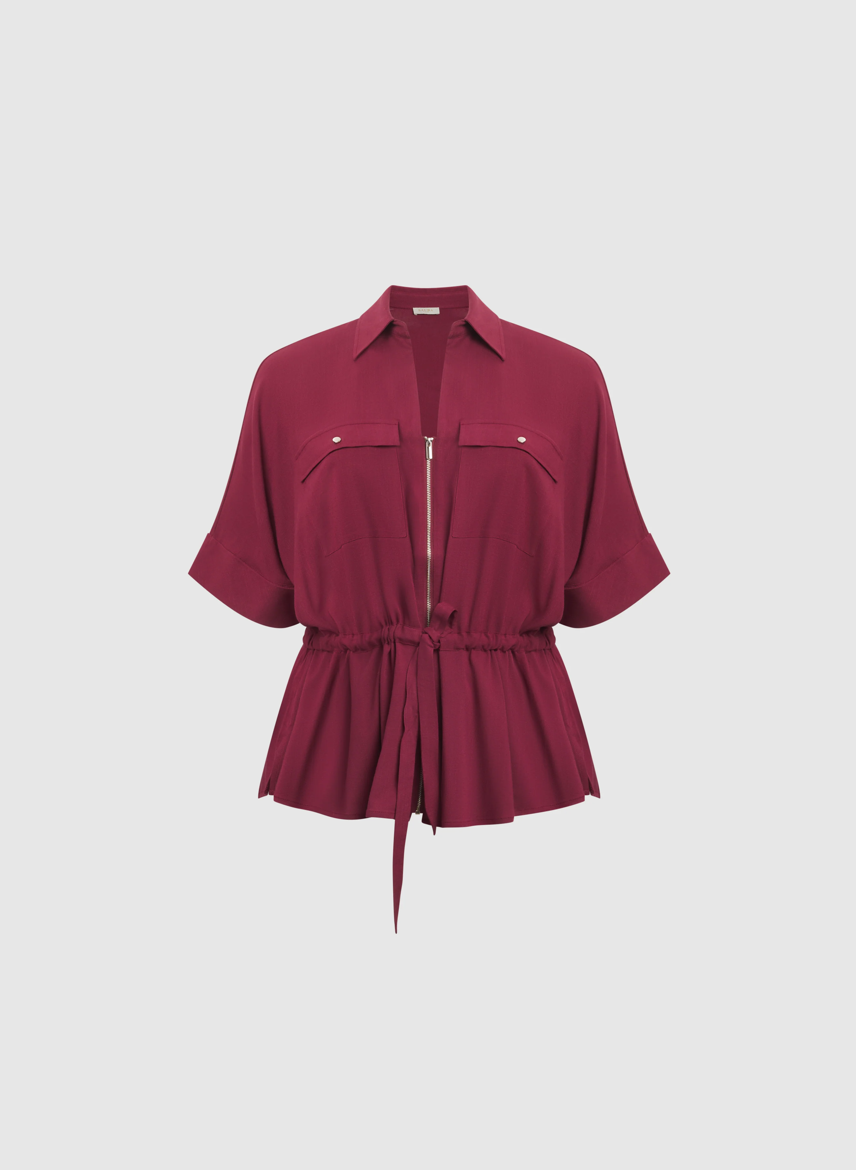 Drawstring Waist Blouse - Image 6