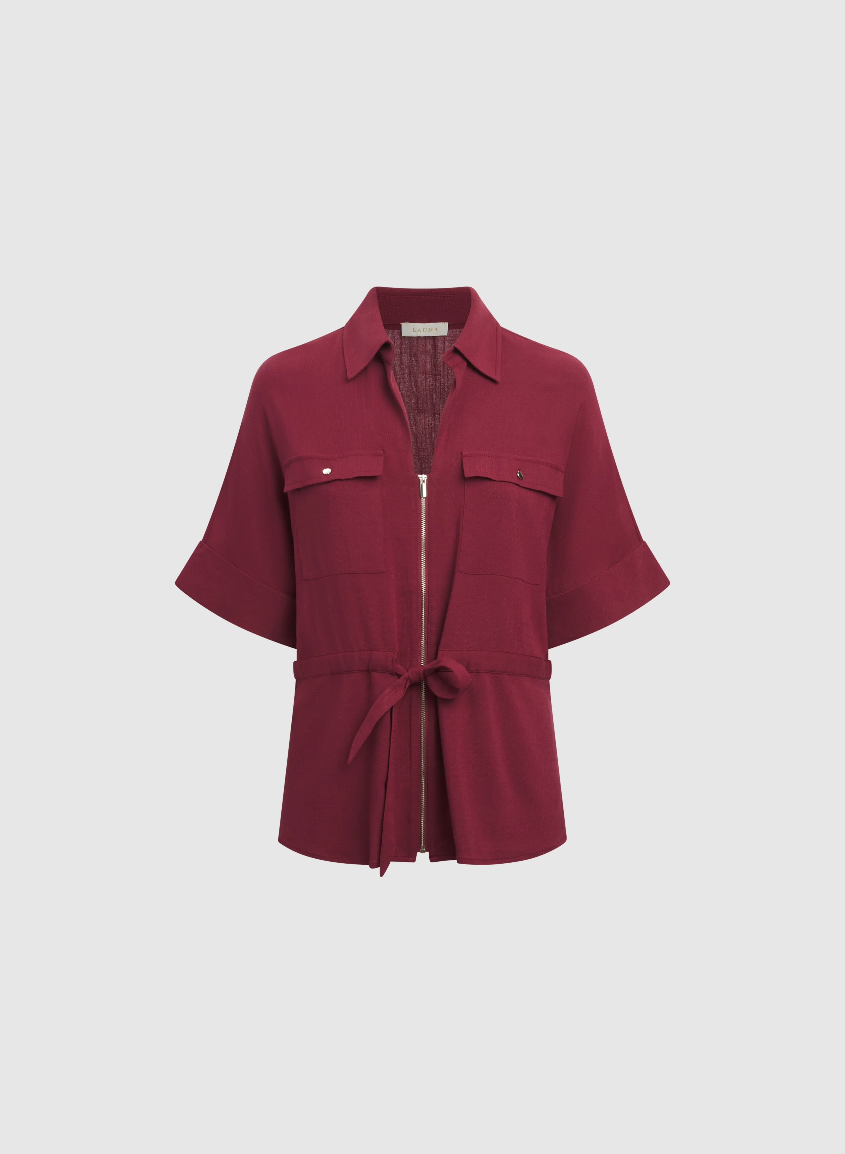 Drawstring Waist Blouse - Image 6