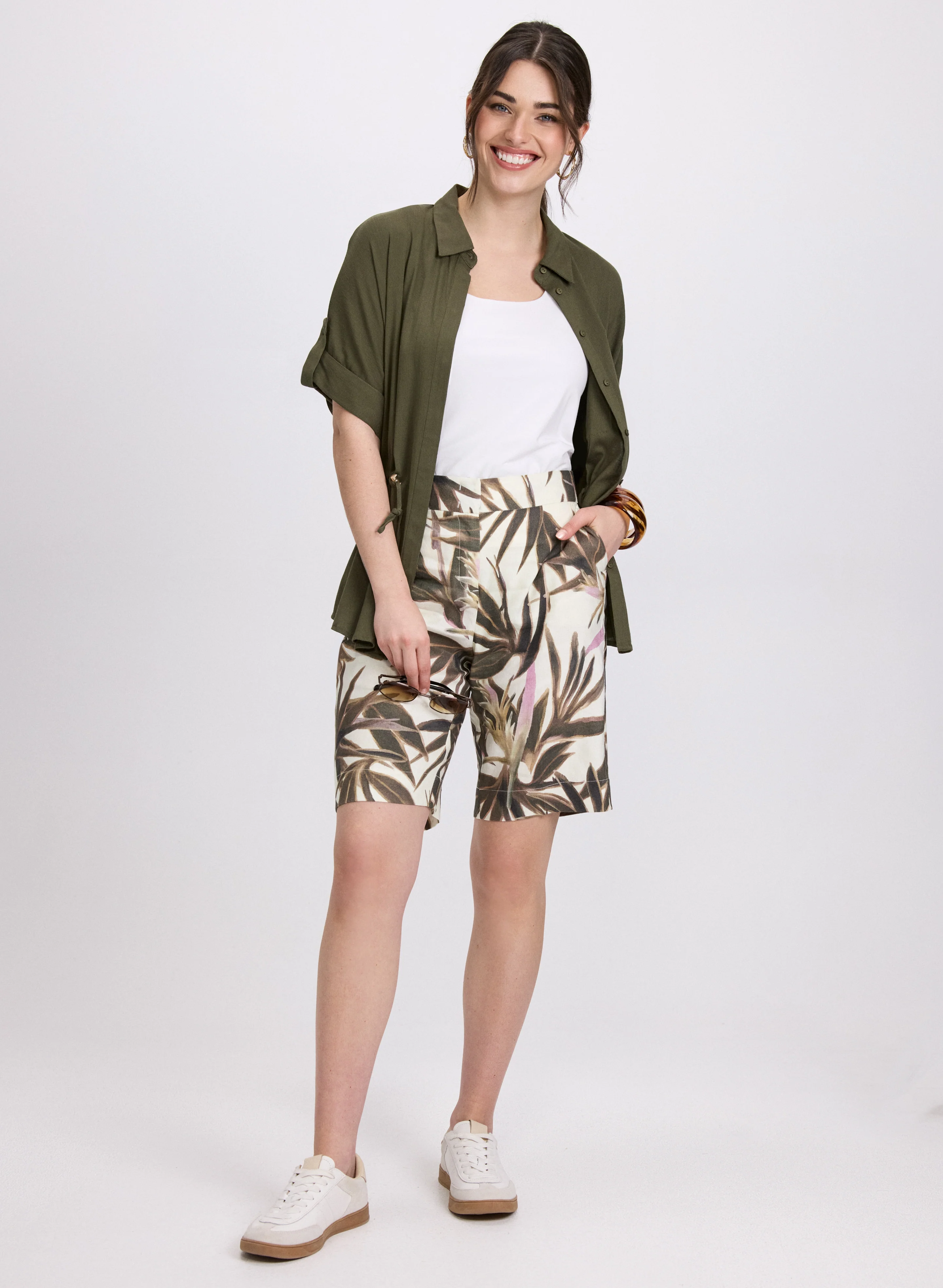 Drawstring Waist Blouse - Image 3