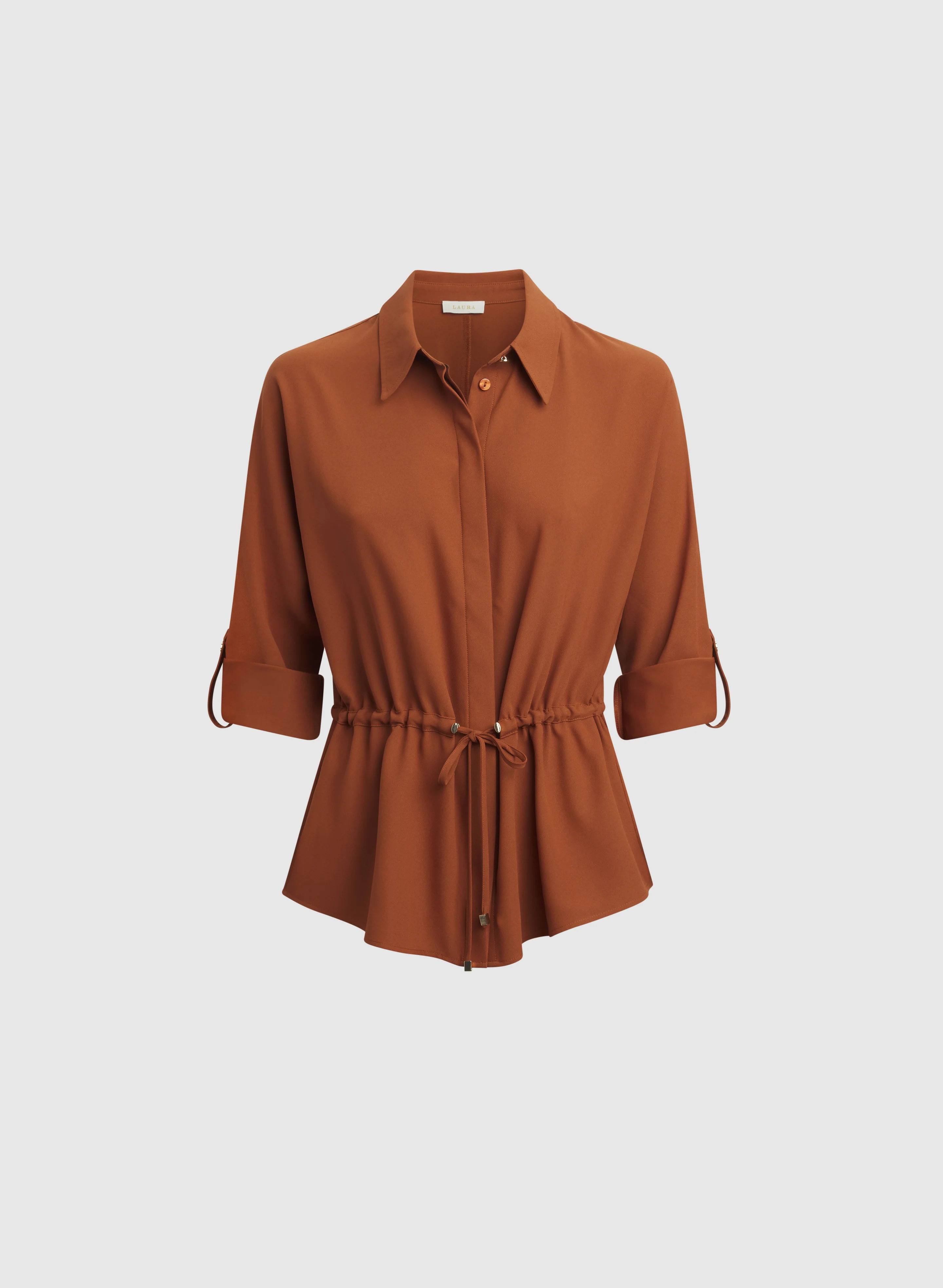 Drawstring Waist Blouse - Image 6