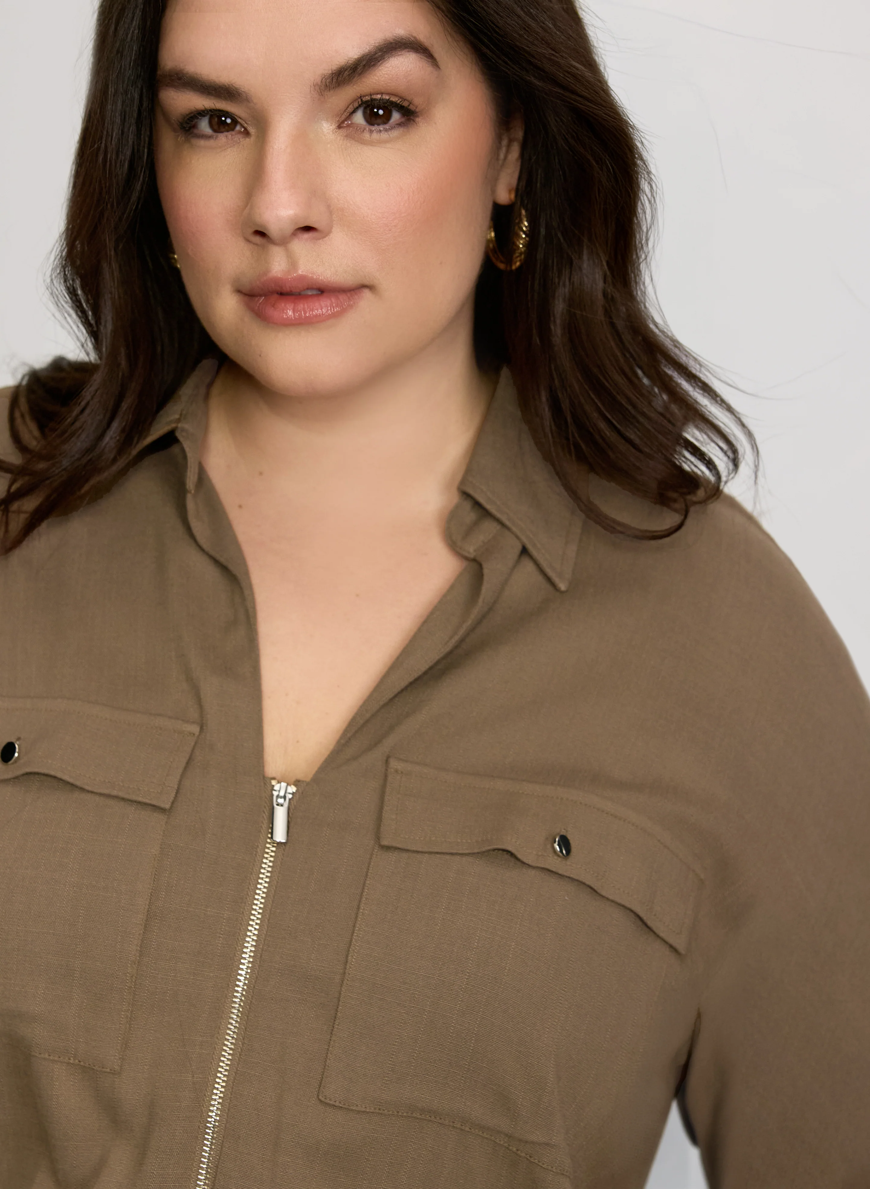 Drawstring Waist Blouse - Image 2