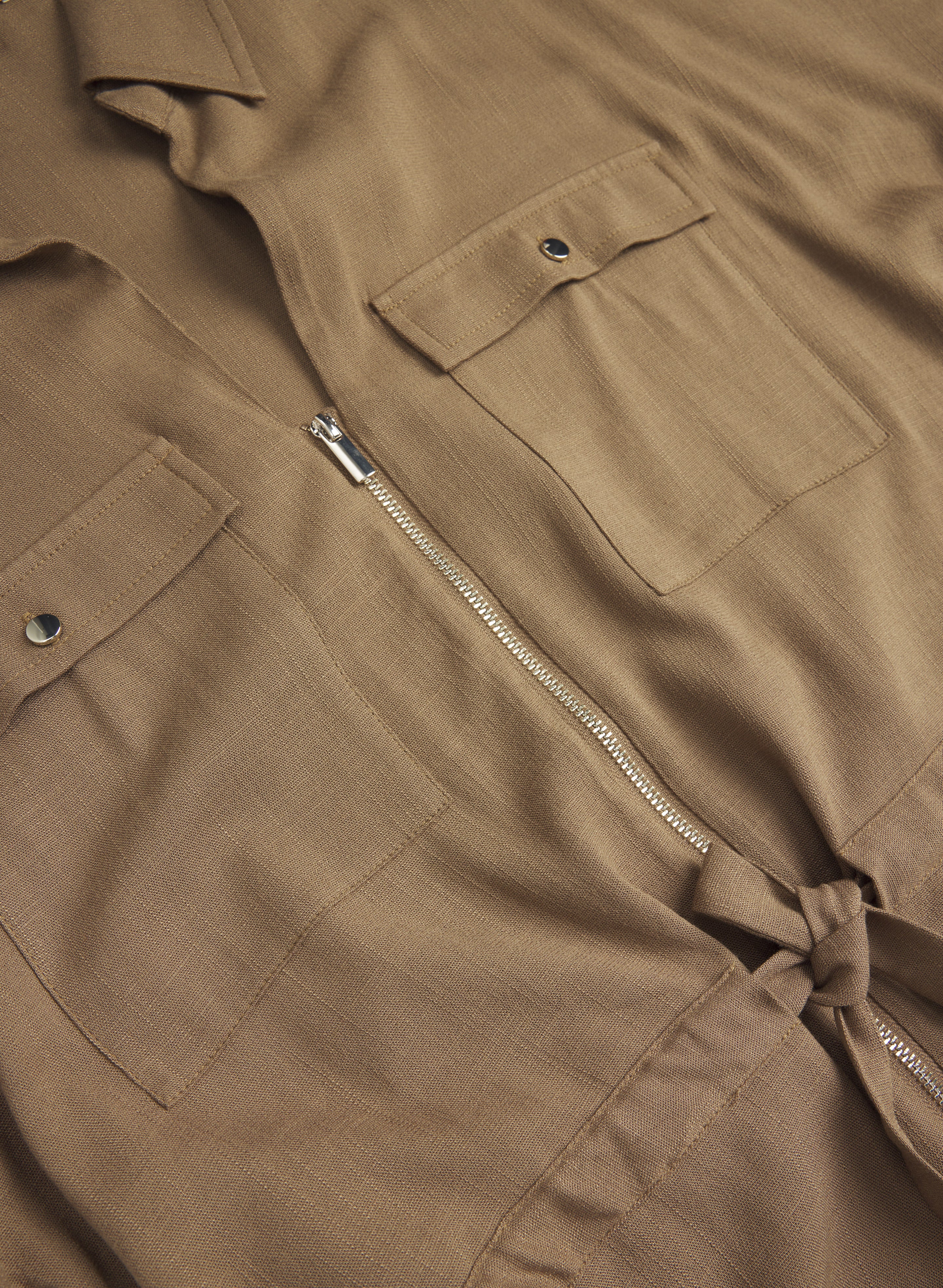 Drawstring Waist Blouse - Image 7