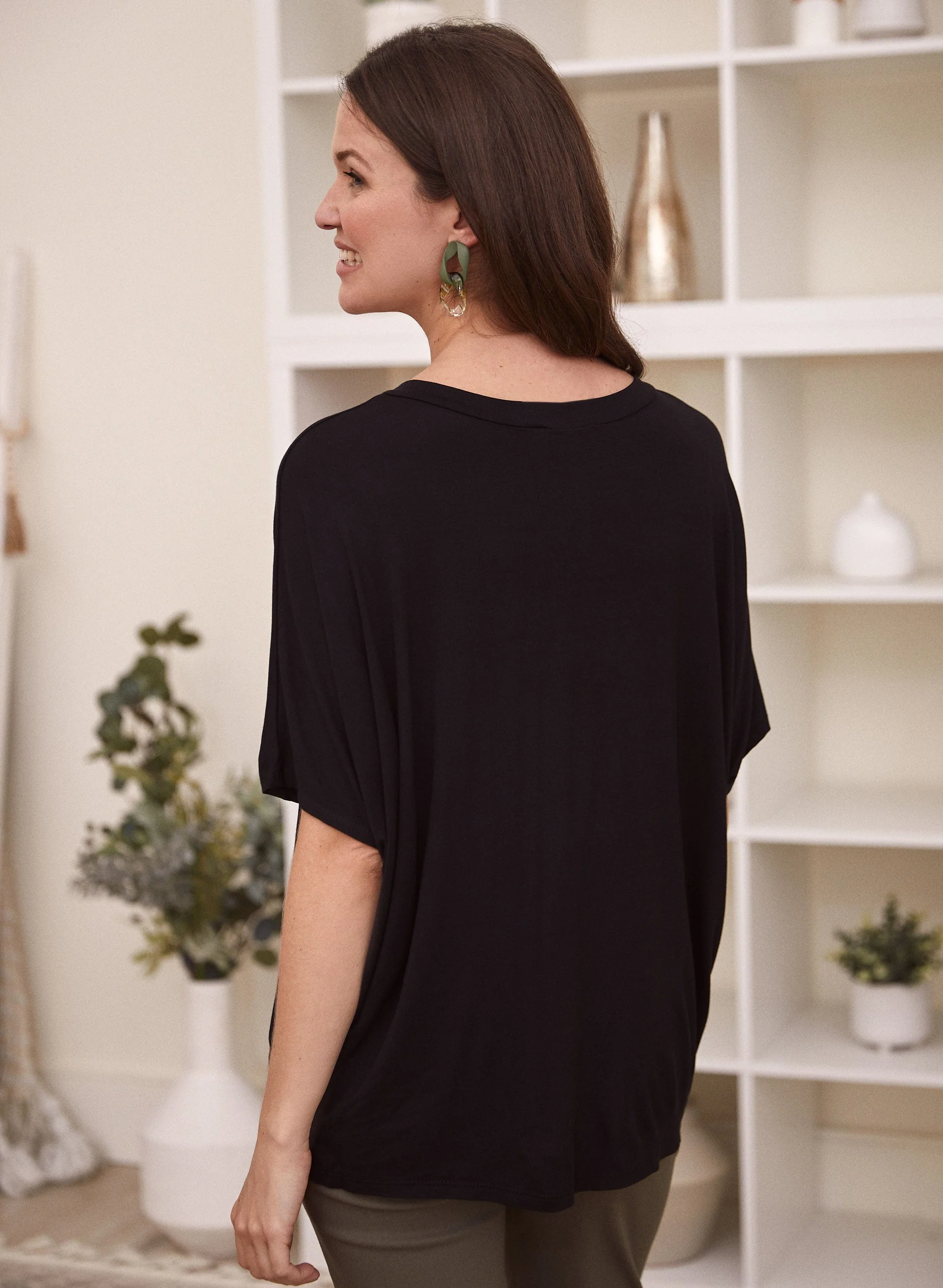 Drop Shoulder Oversized Tee - Image 4