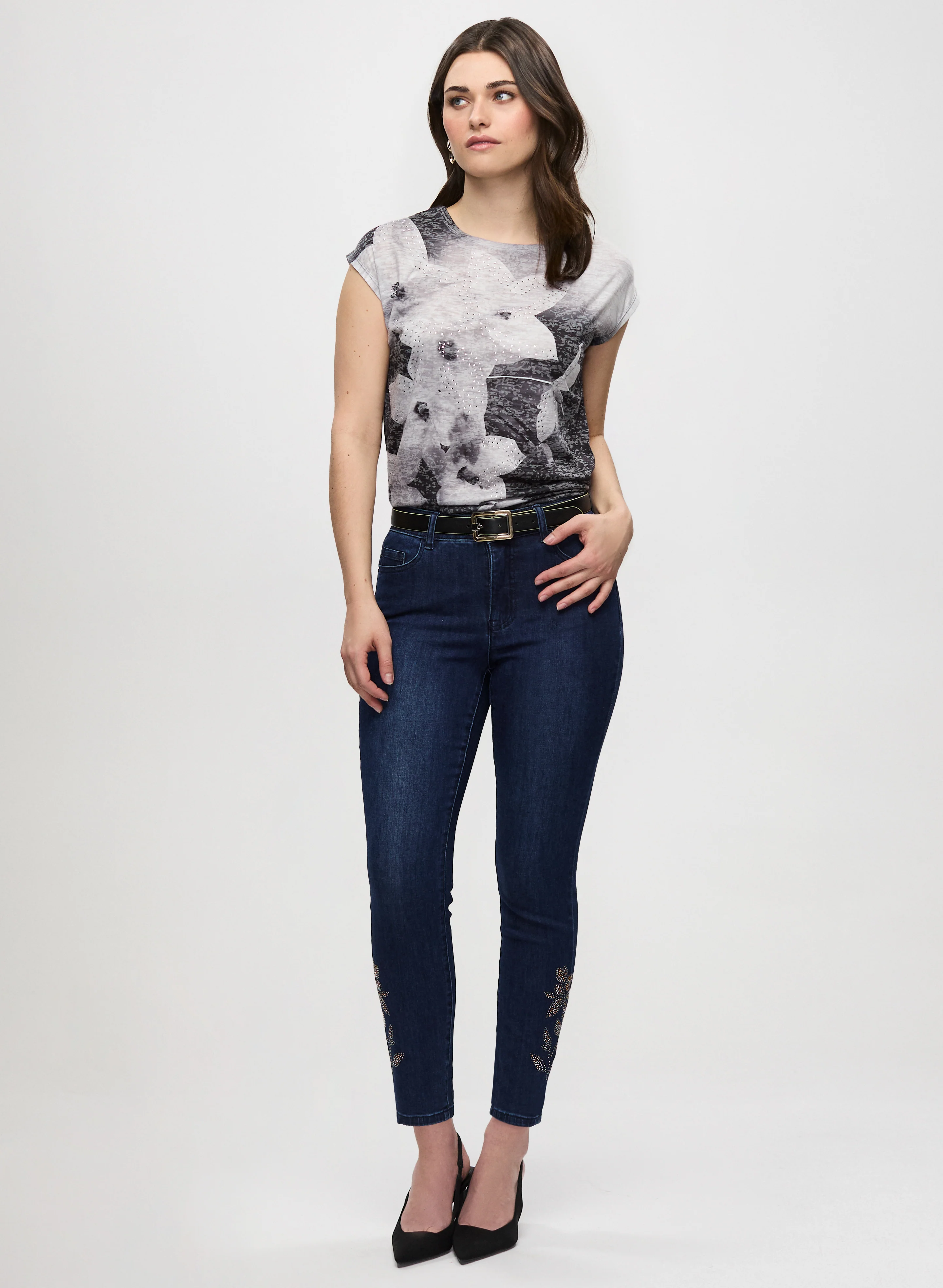 Drop-Shoulder Printed Tee - Image 3