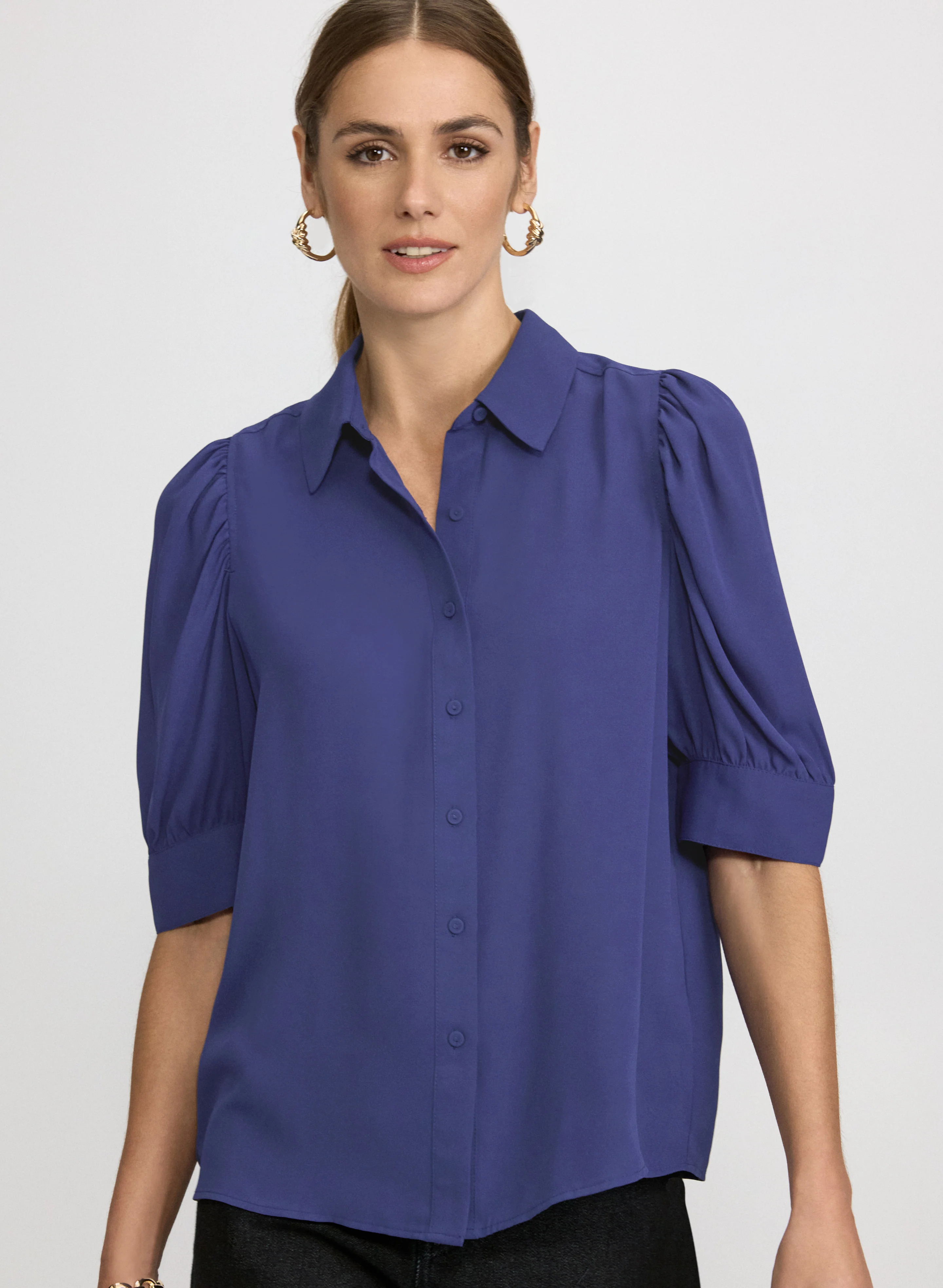 Elbow Sleeve Blouse - Image 5