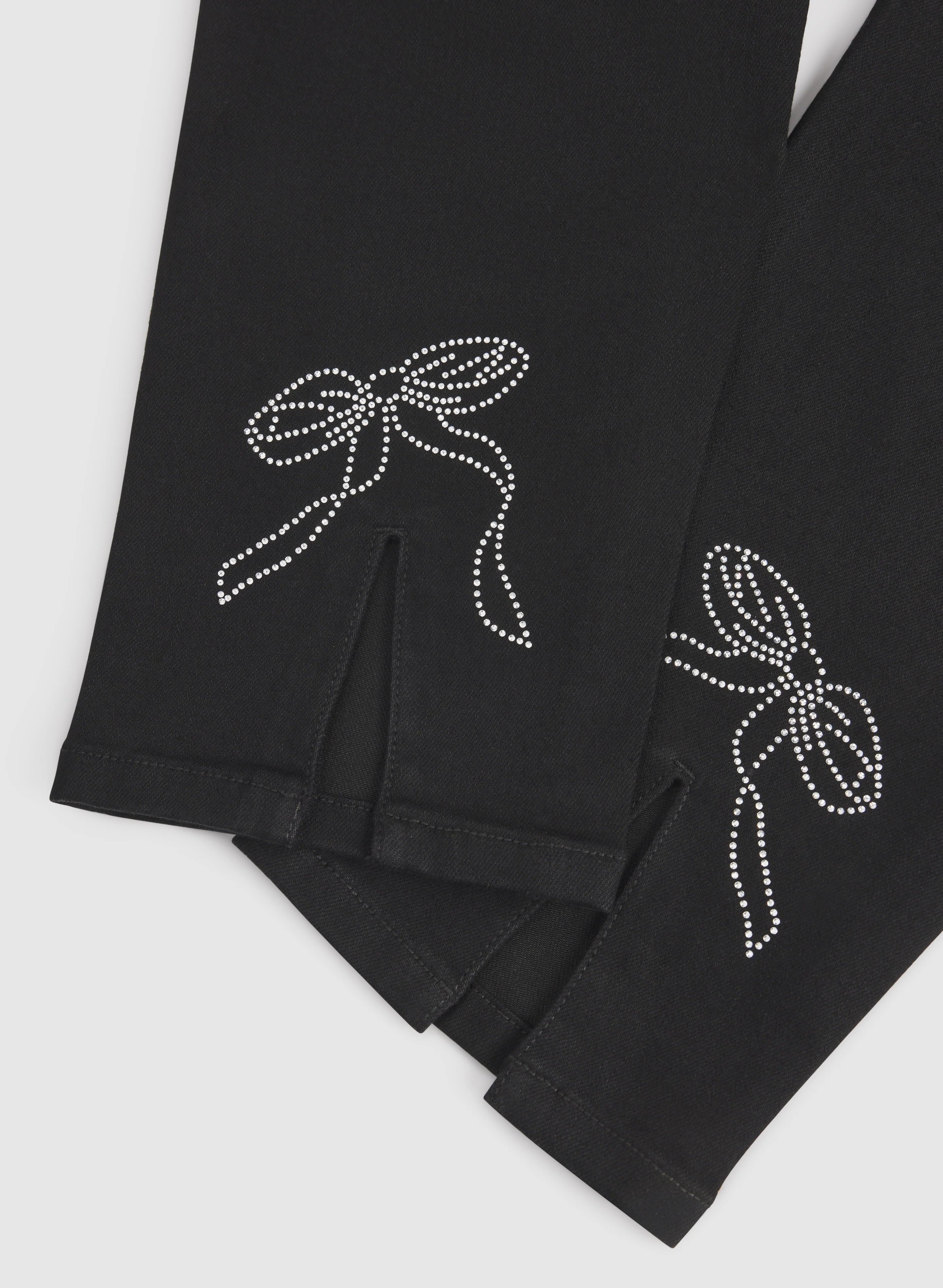 Embellished Bow Detail Jeans - Image 6