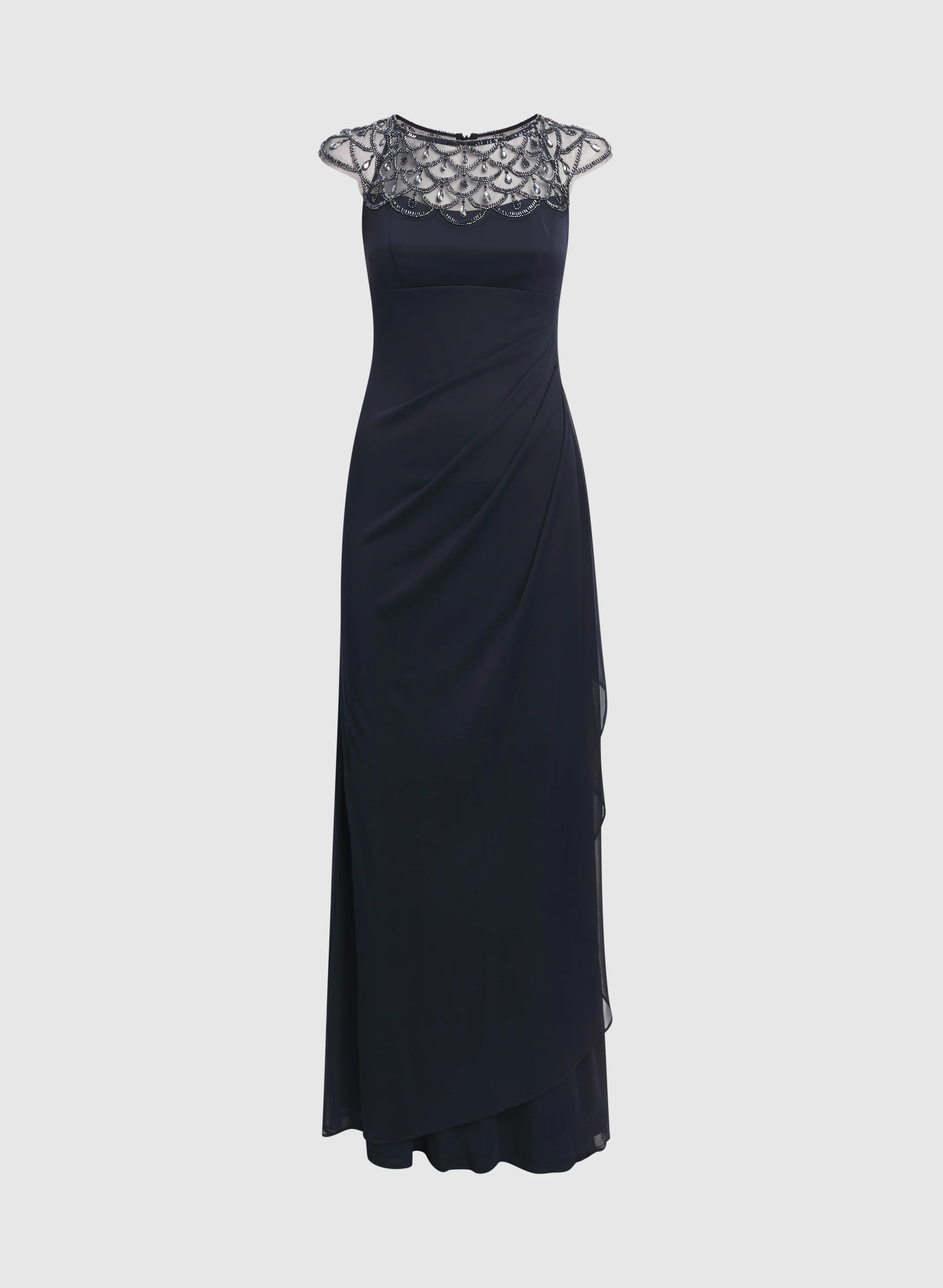 Embellished Mesh Dress - Image 6
