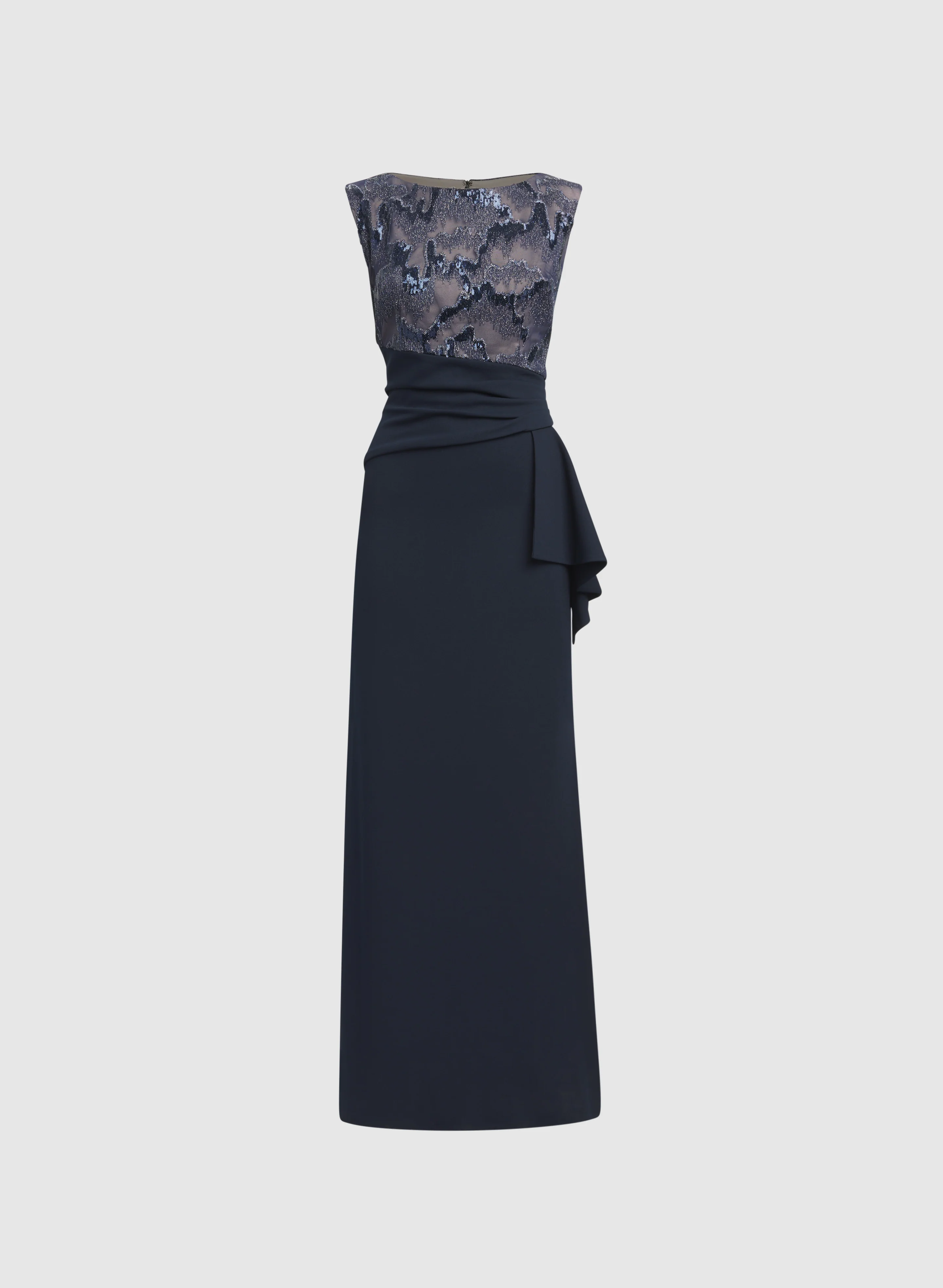 Embellished Ruched Waist Dress - Image 6