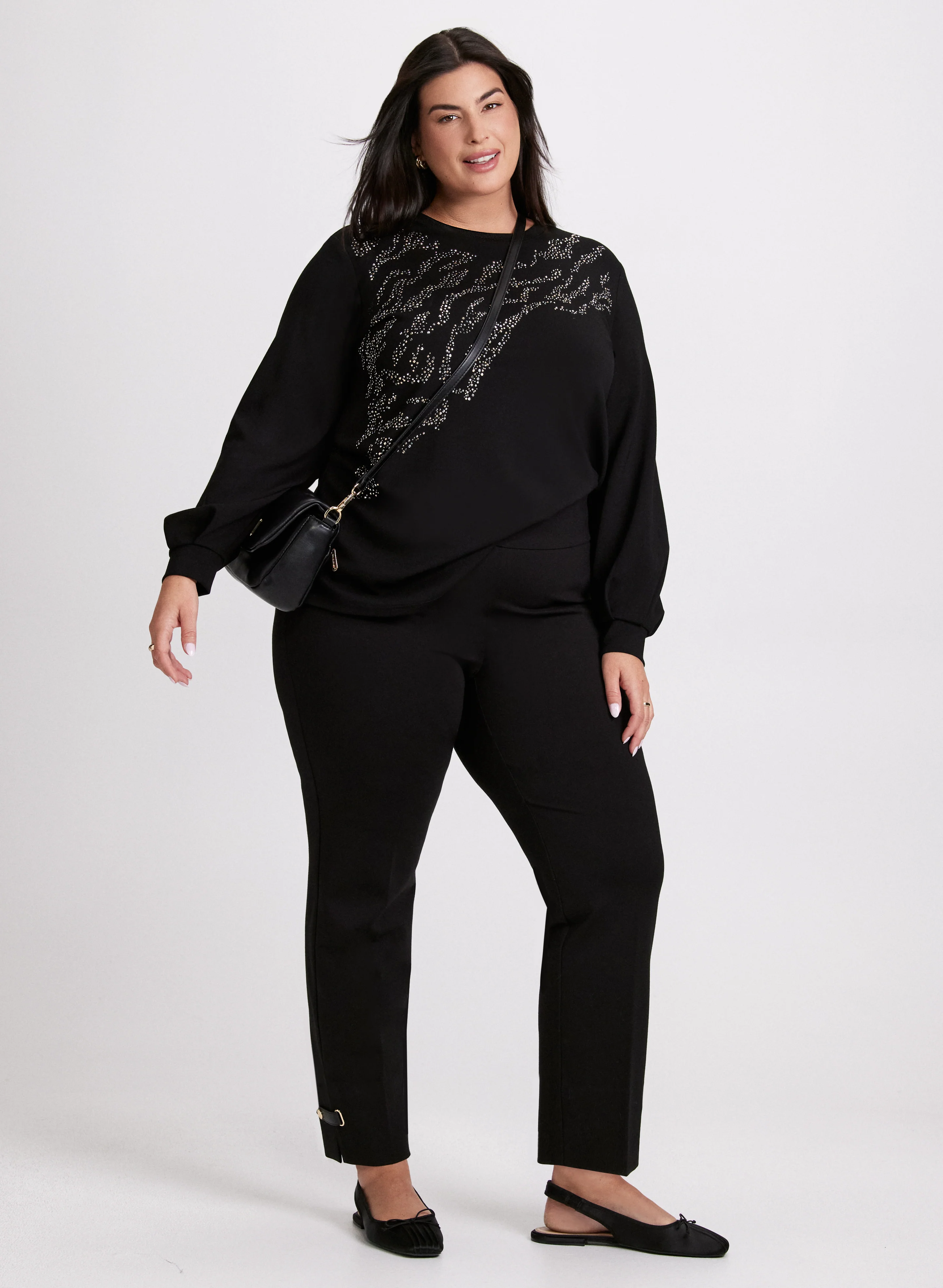 Embellished Zebra Motif Top - Image 3