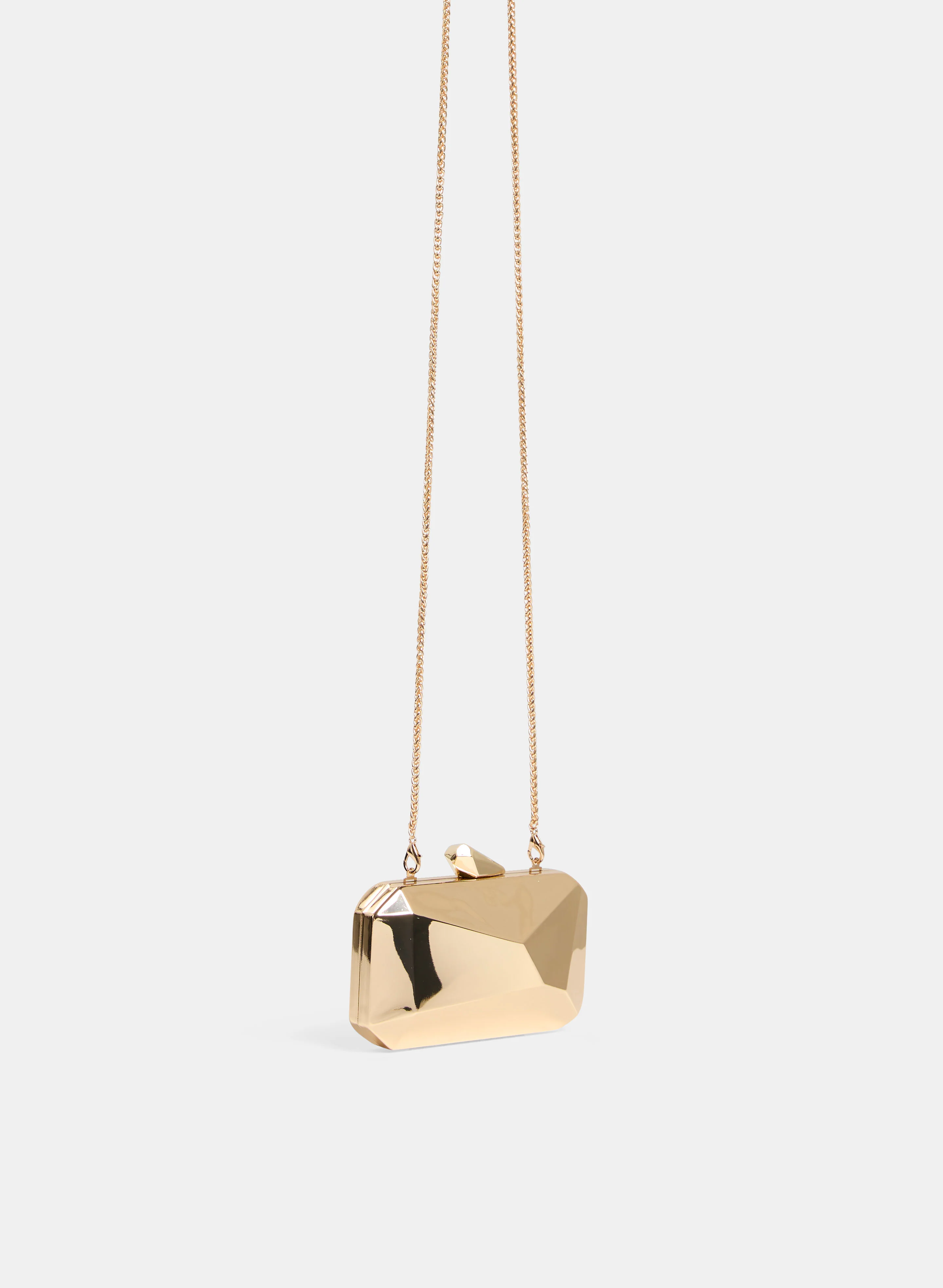 Embossed Metal Clutch - Image 3