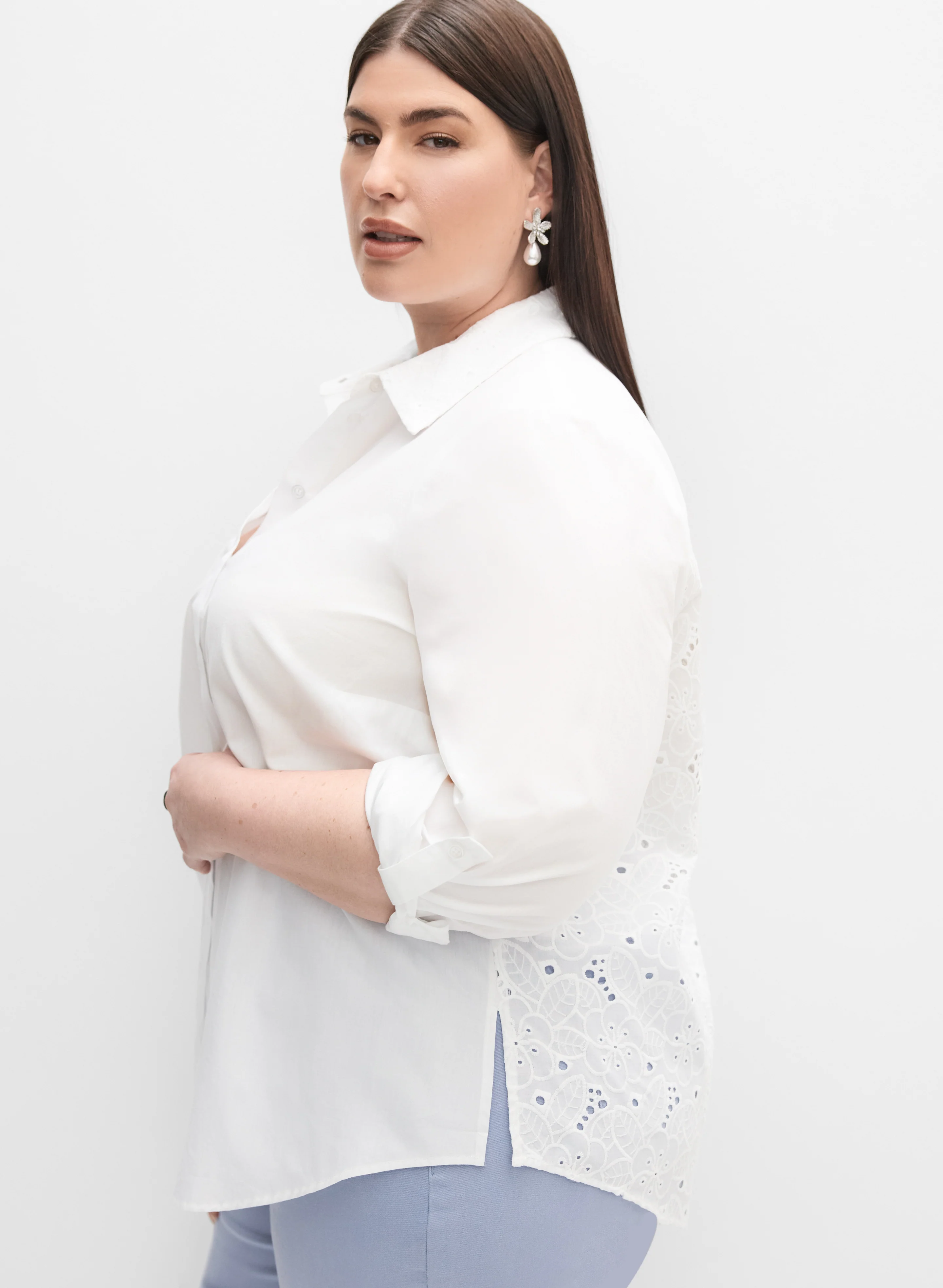 Melanie Lyne - Embroidered Back Blouse - Image 4