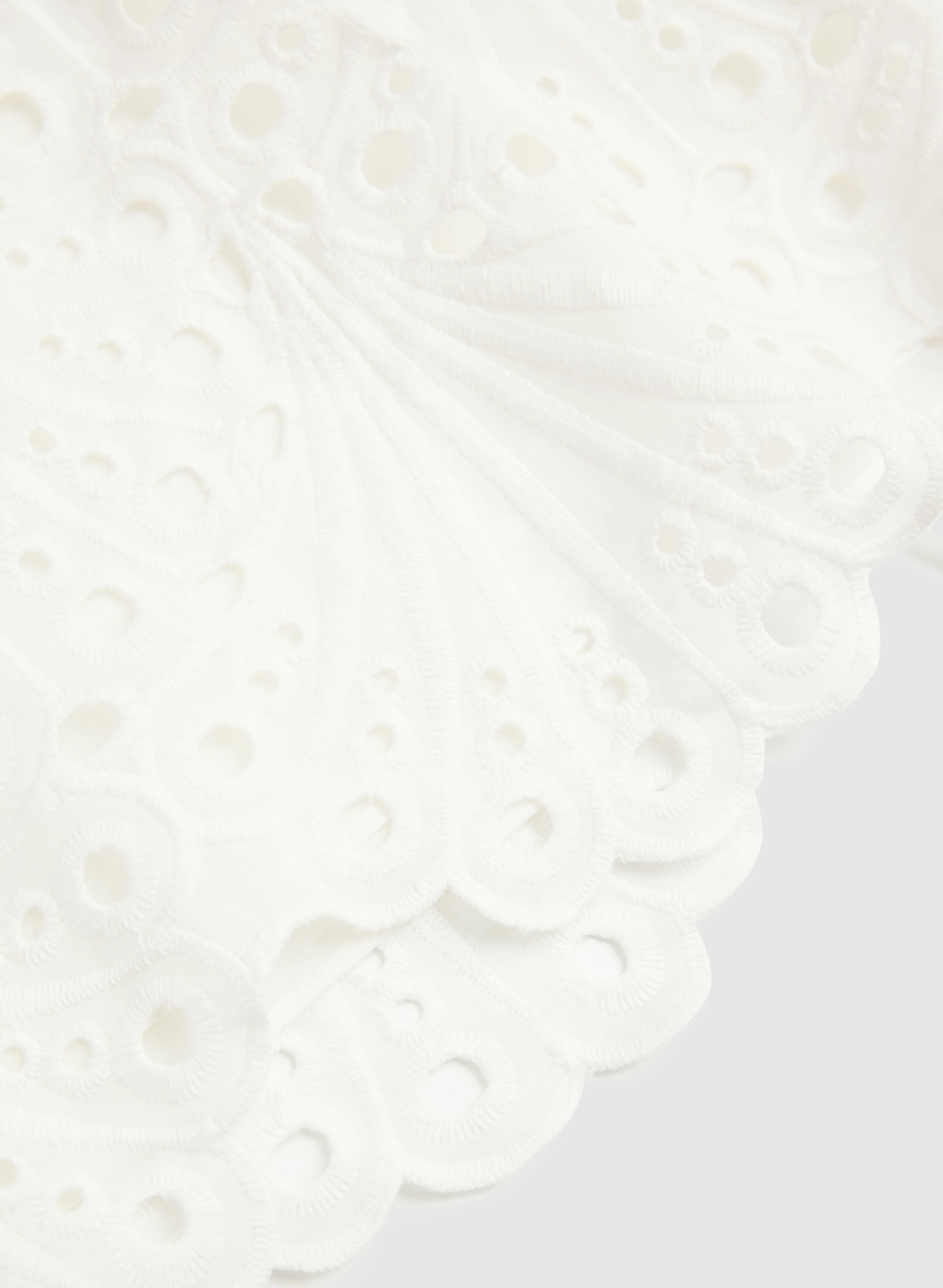 Embroidered Eyelet Dress - Image 7