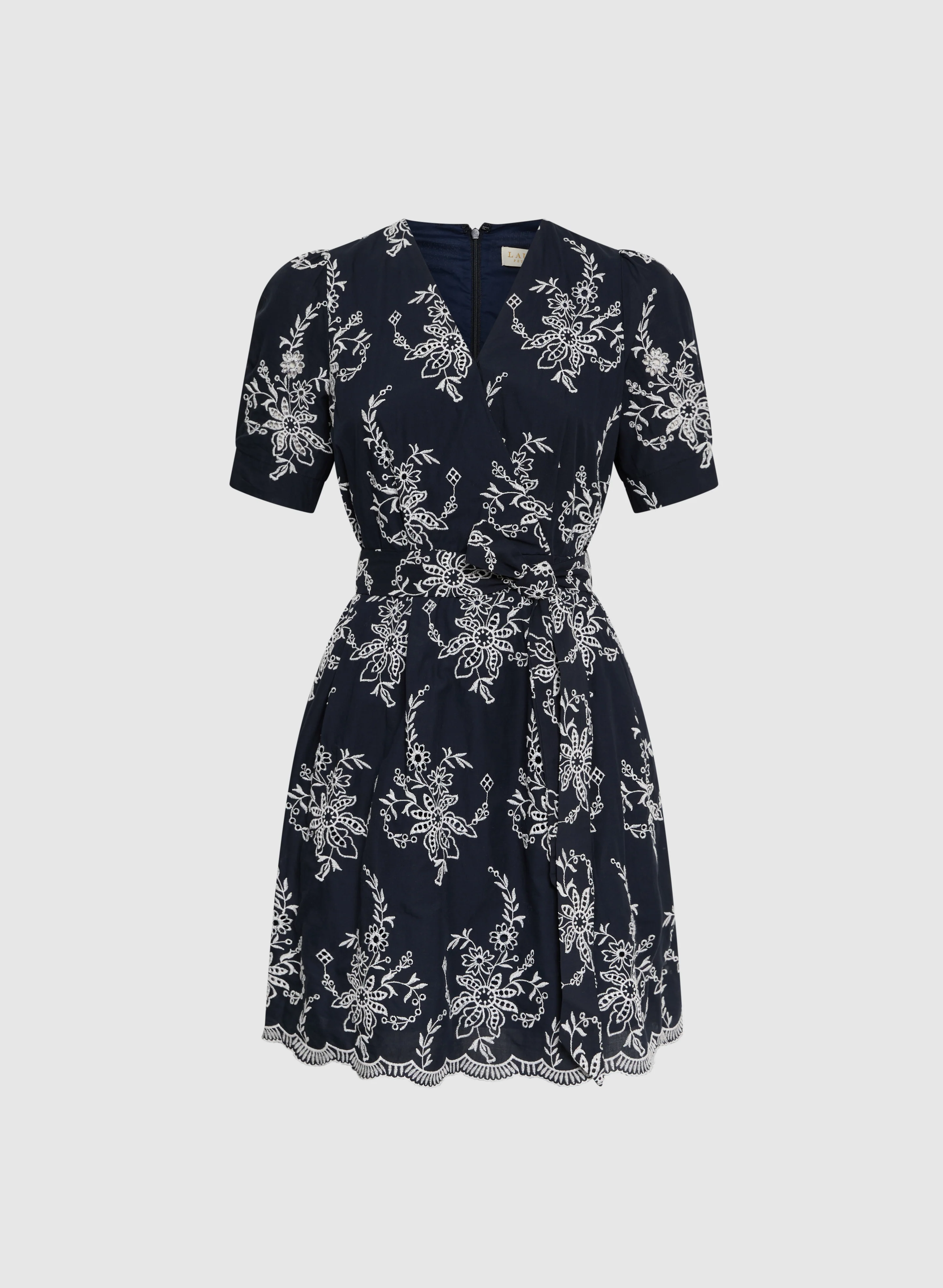 Embroidered Floral Dress - Image 6