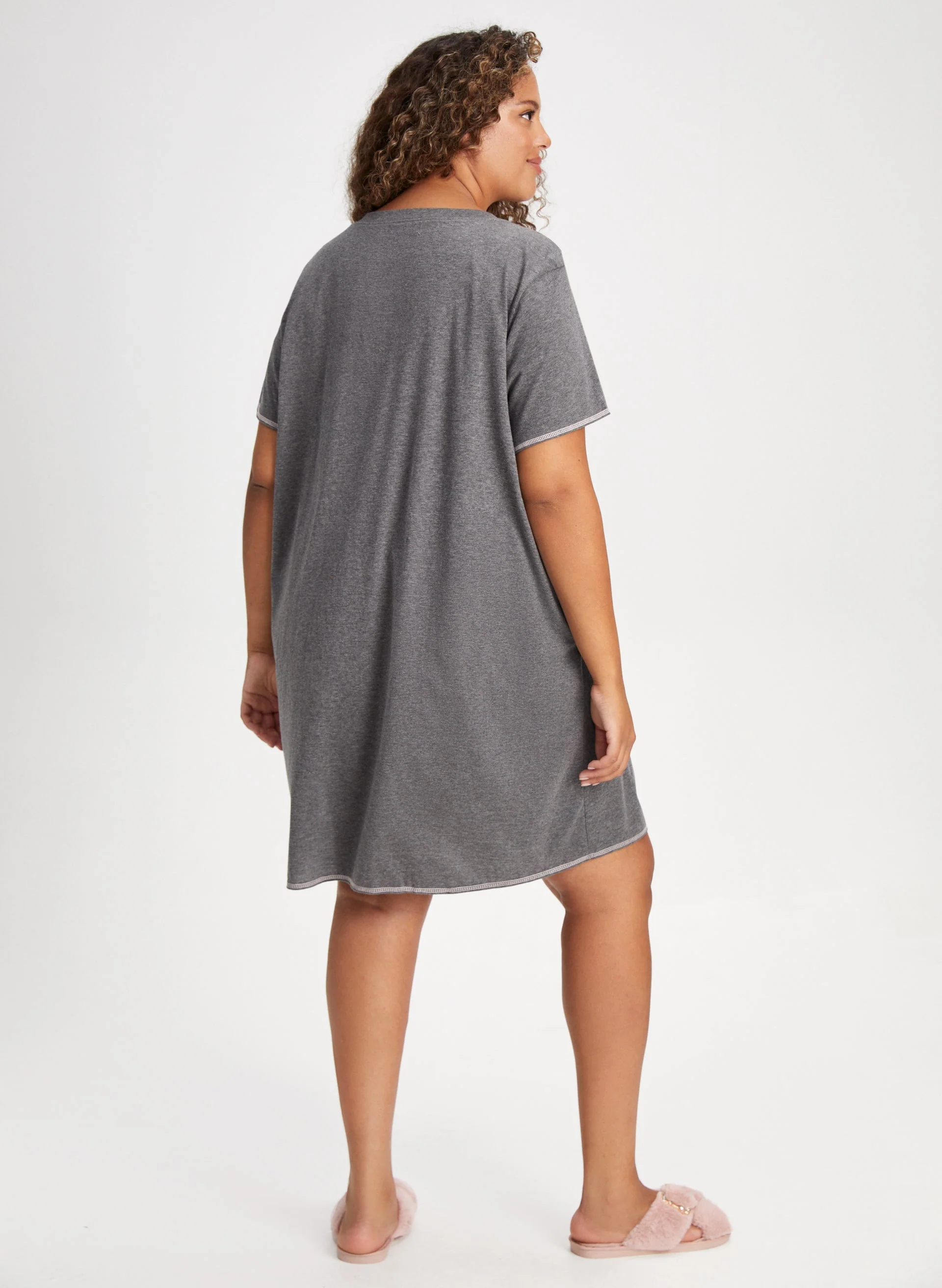 Embroidered Graphic Nightshirt - Image 2
