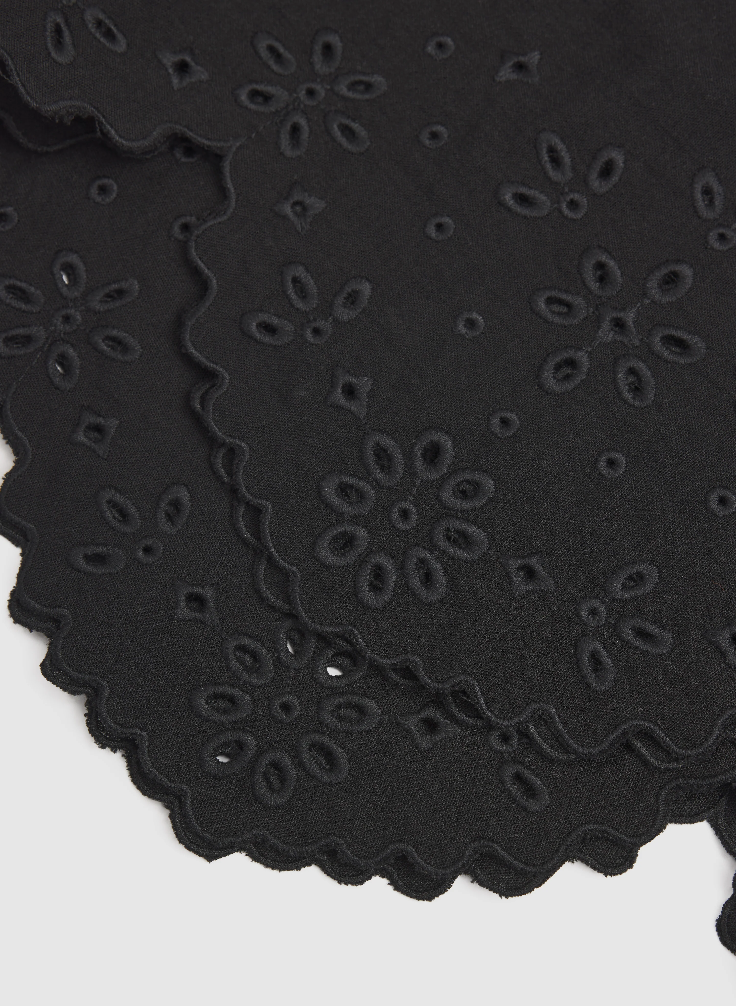 Embroidered Hem Capris - Image 7