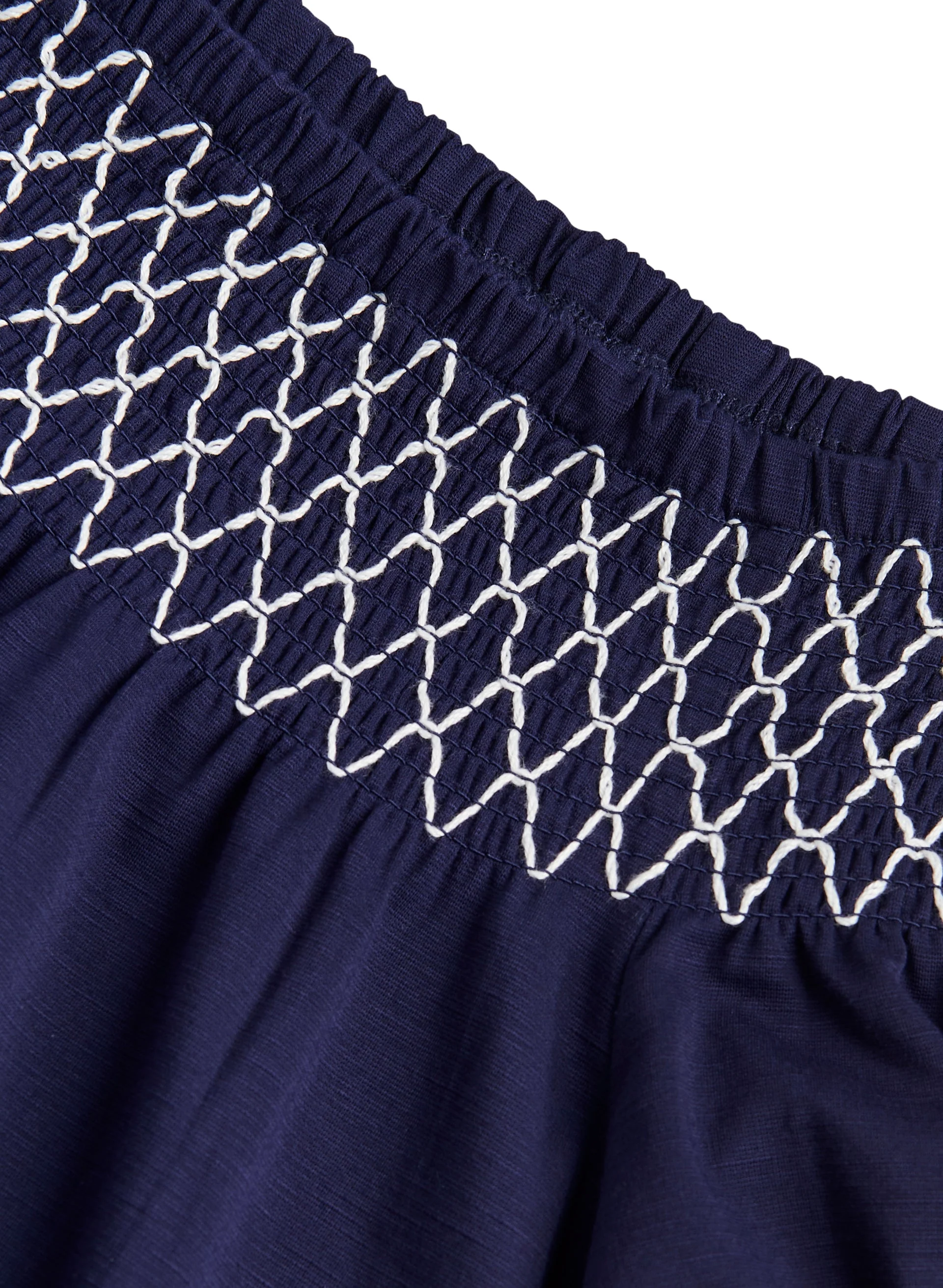Embroidered Off-the-Shoulder Tee - Image 6