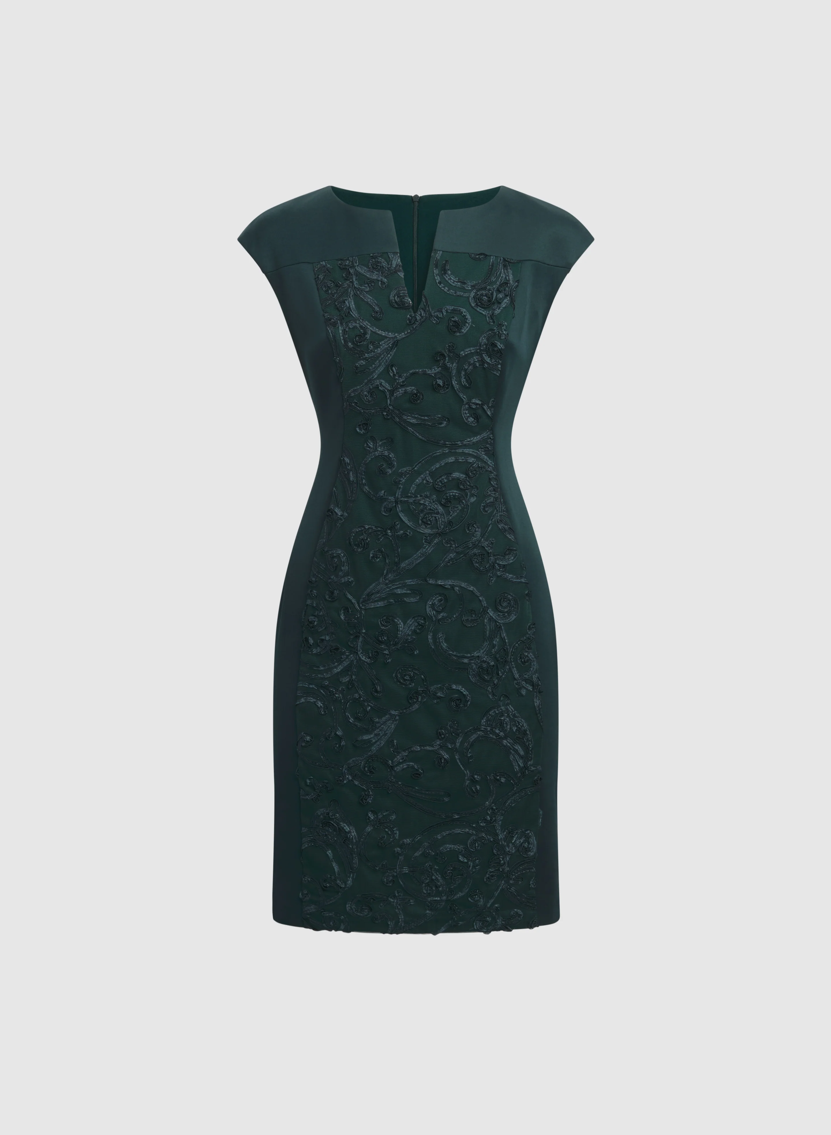 Embroidered Panel Dress - Image 6