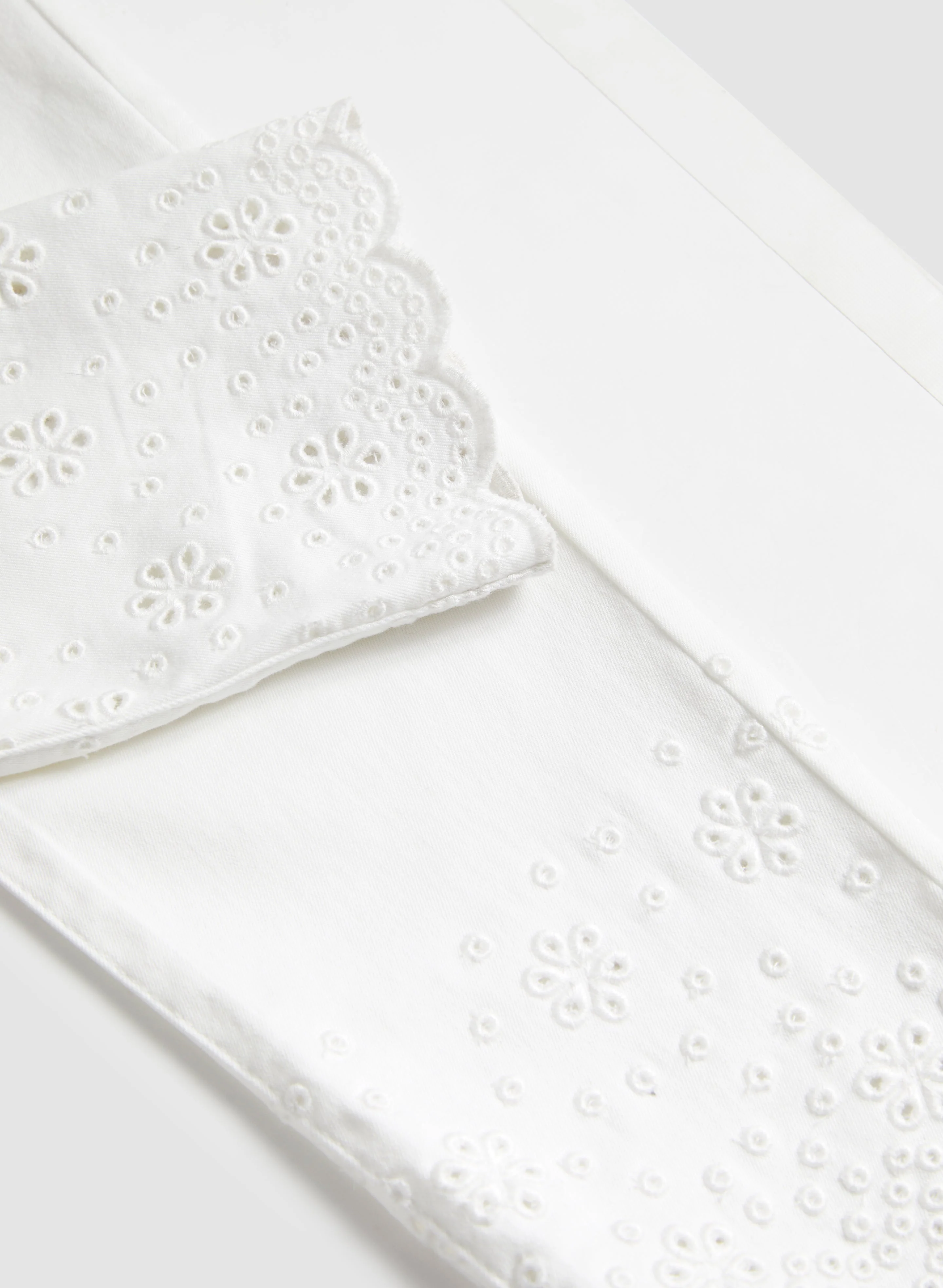 Embroidered Pull-On Jeans - Image 8