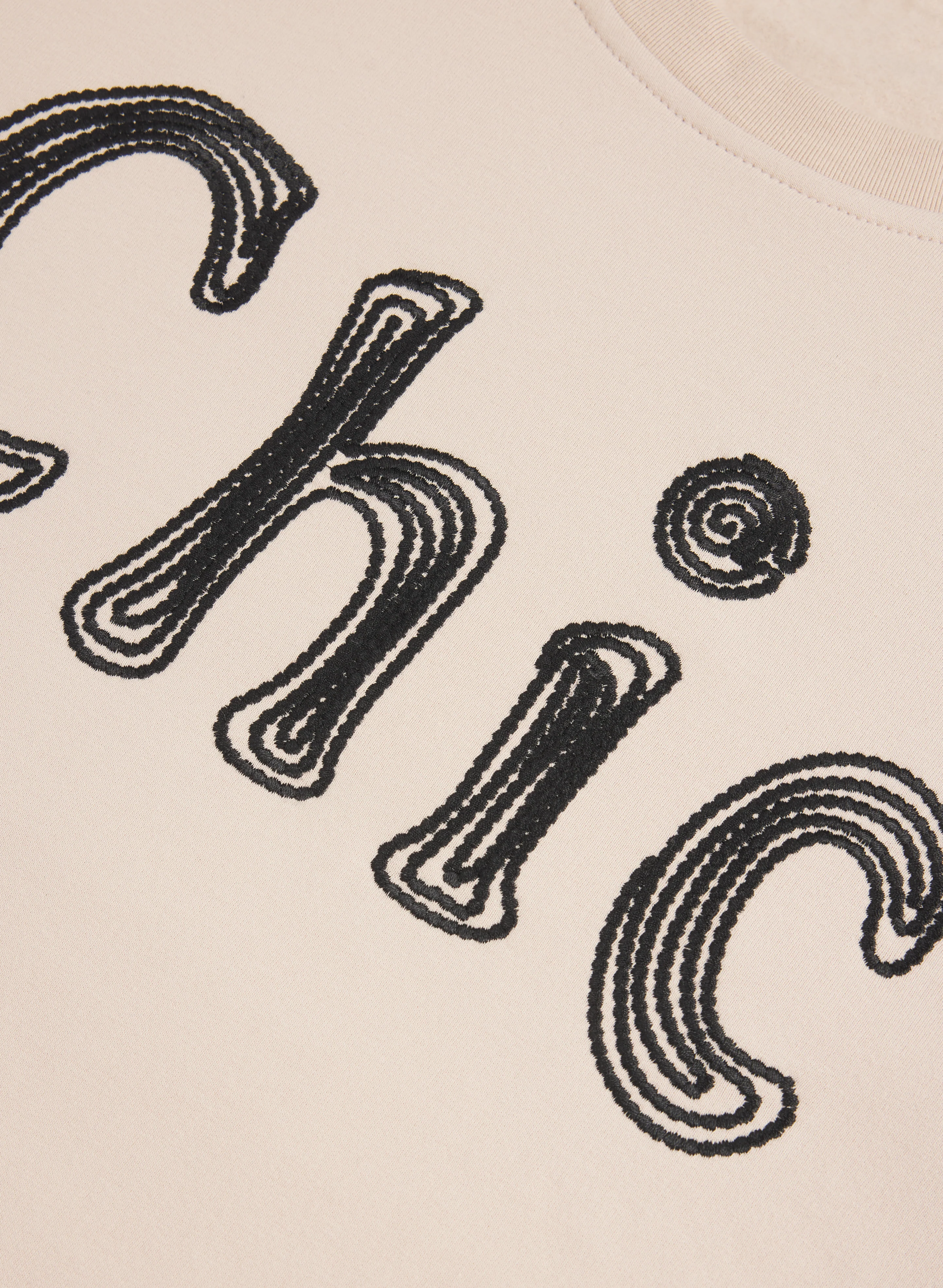 Embroidered Script Sweatshirt - Image 7