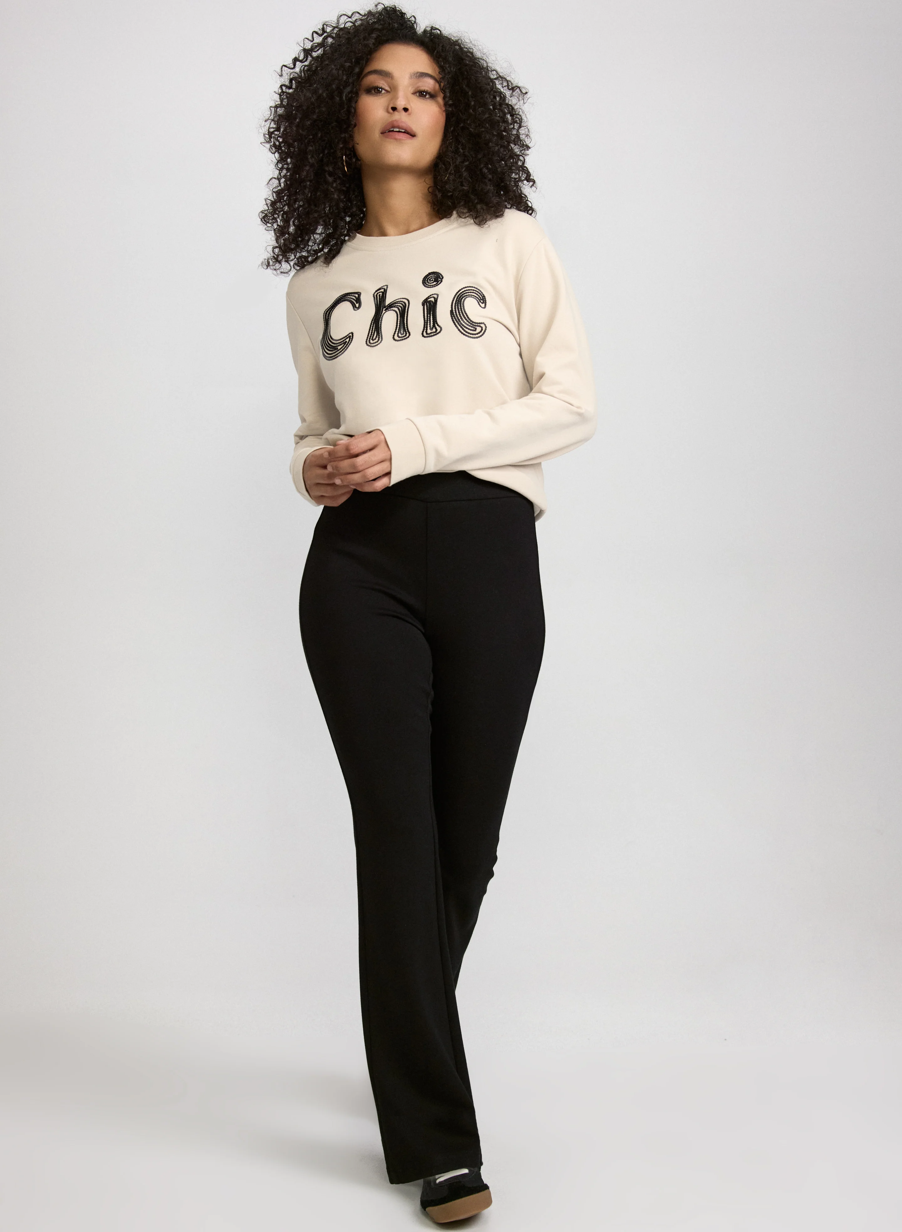 Embroidered Script Sweatshirt - Image 8