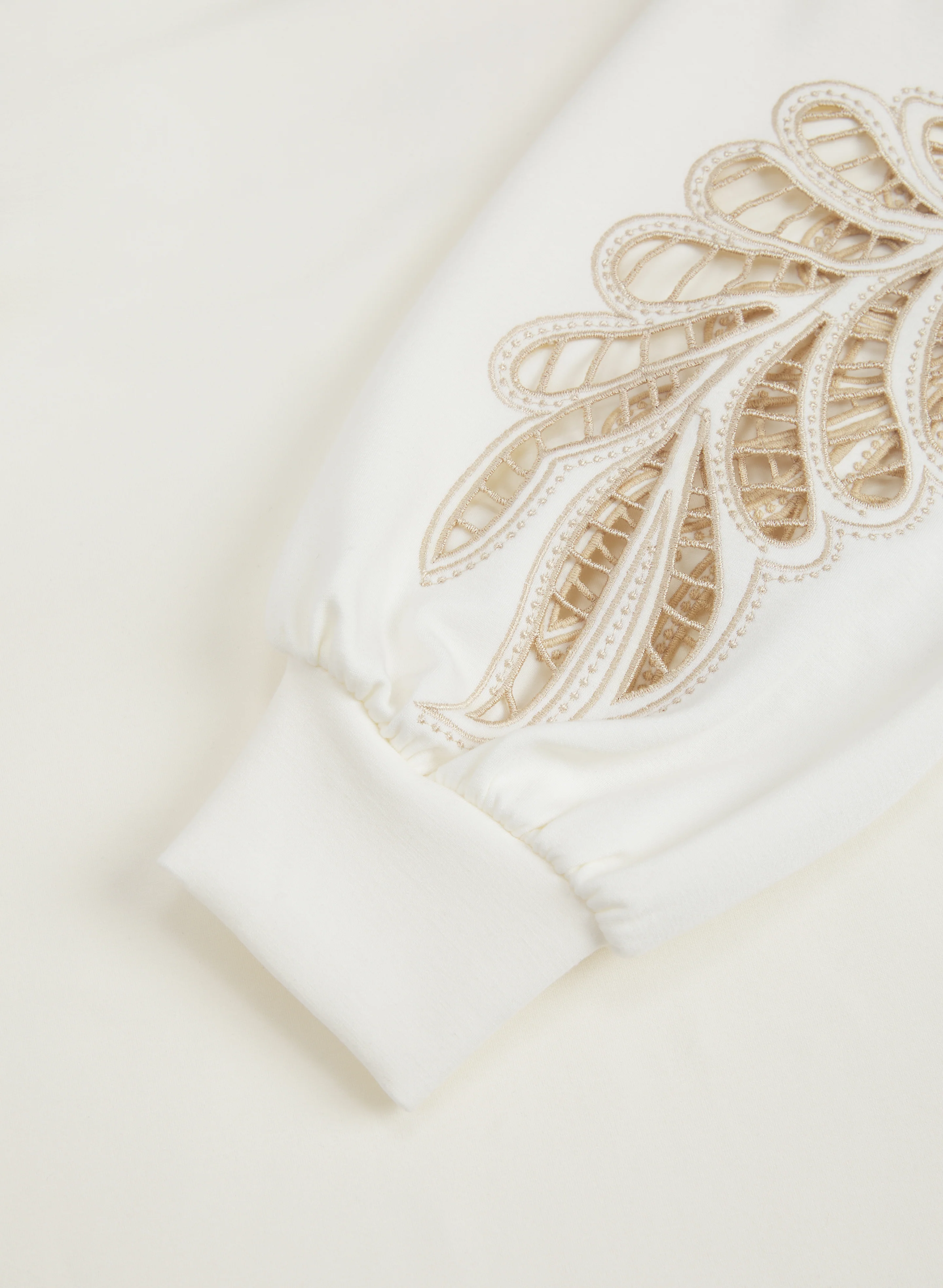 Embroidered Sleeve Top - Image 7