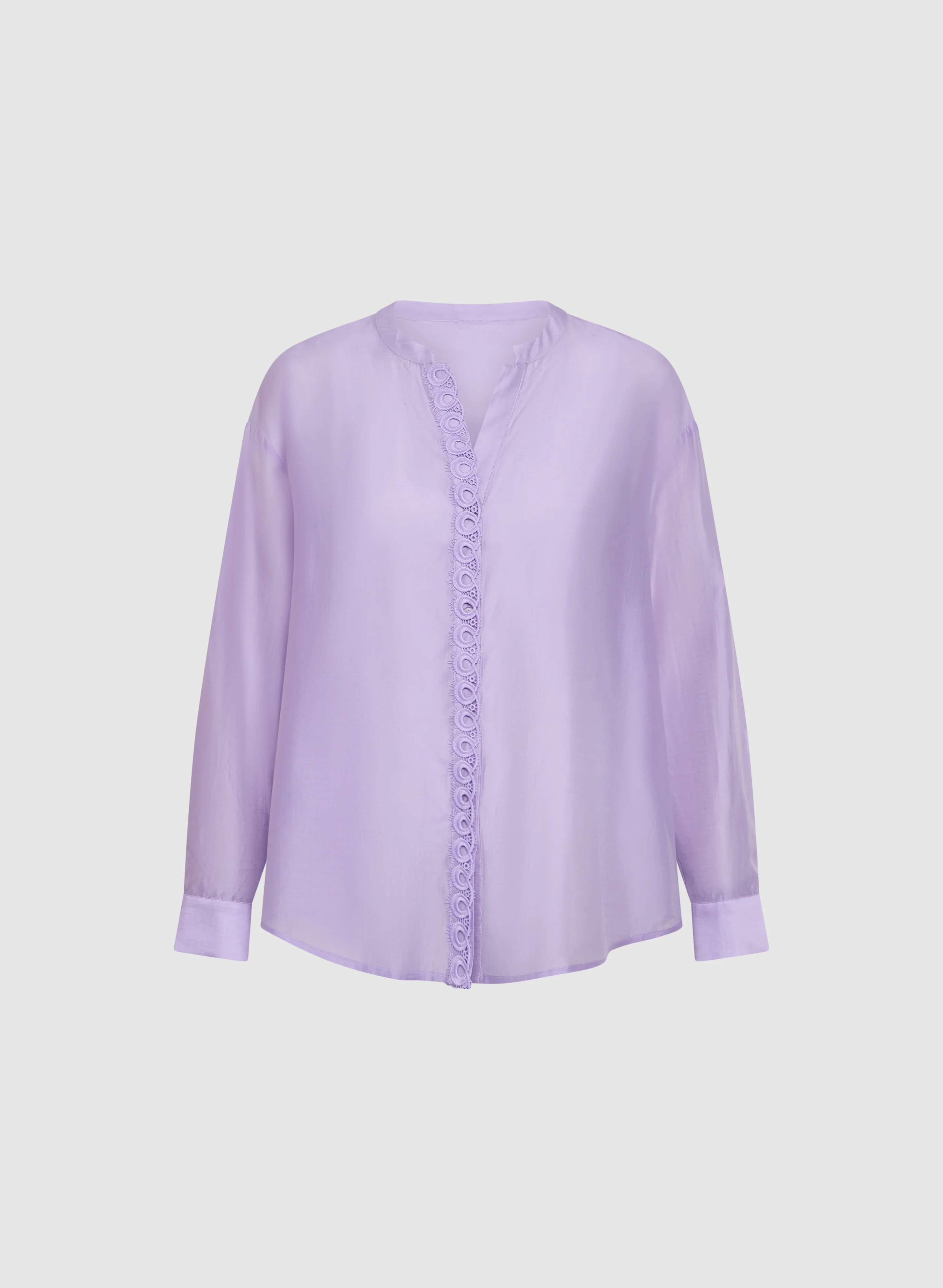 Embroidered Trim Blouse - Image 6