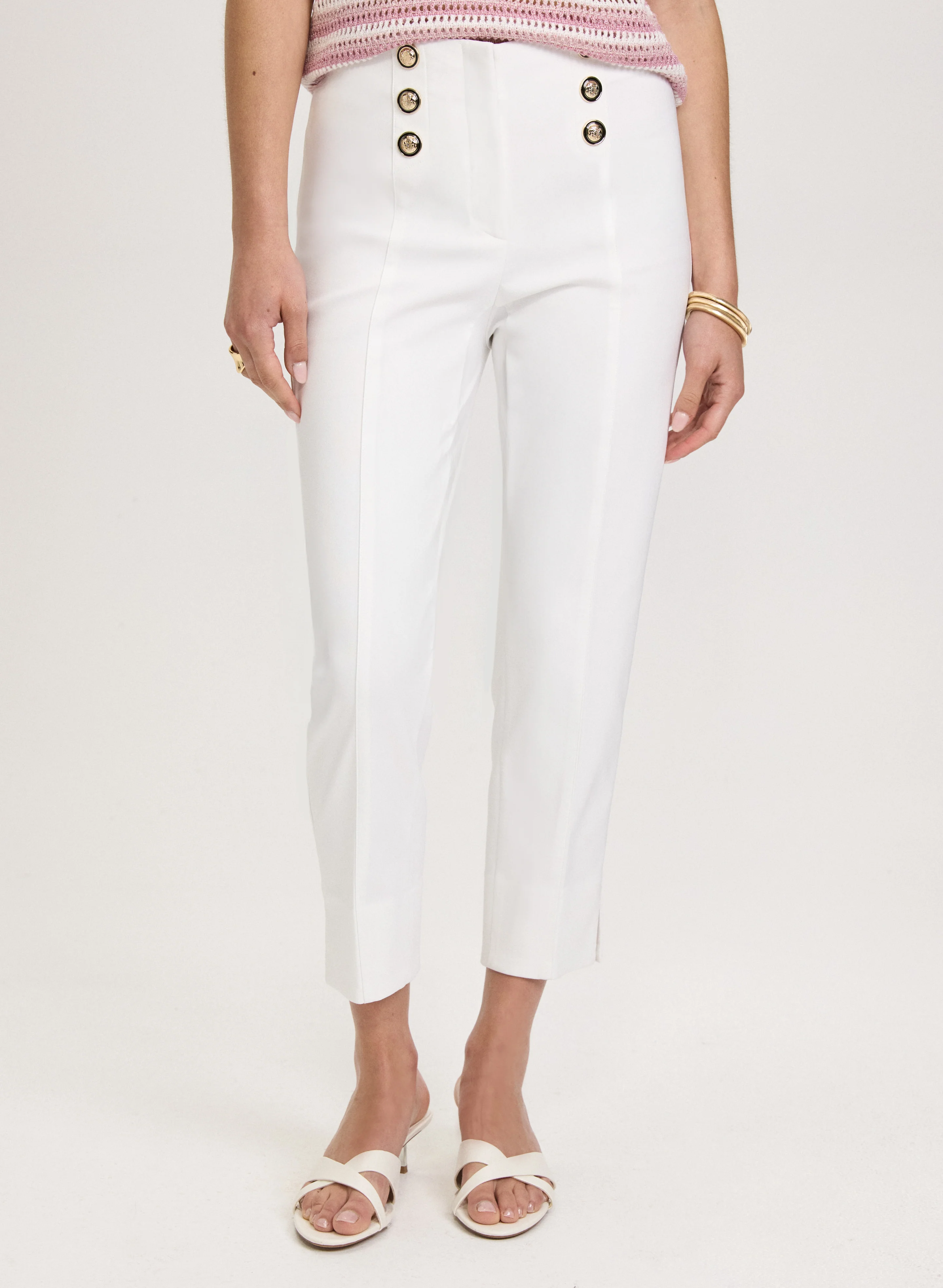 Emma Button Detail Pants