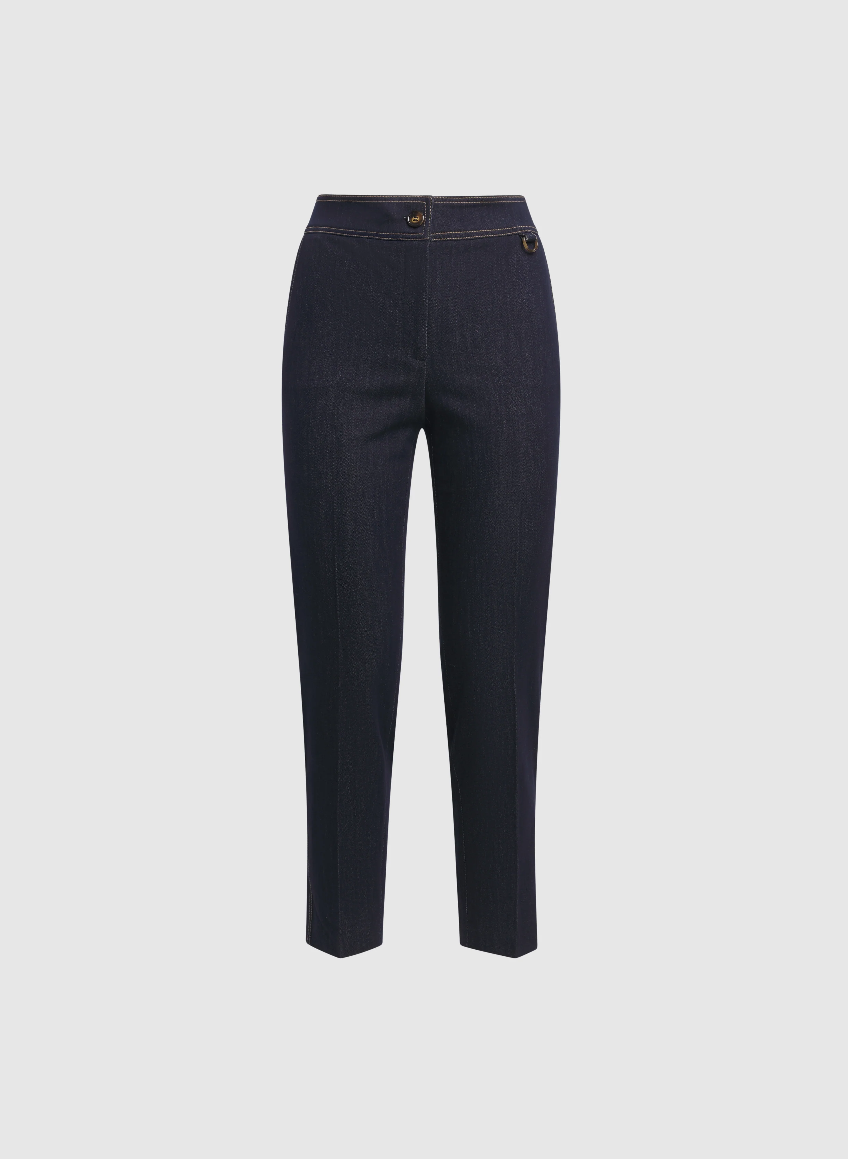 Emma Denim Slim-Leg Pants - Image 6