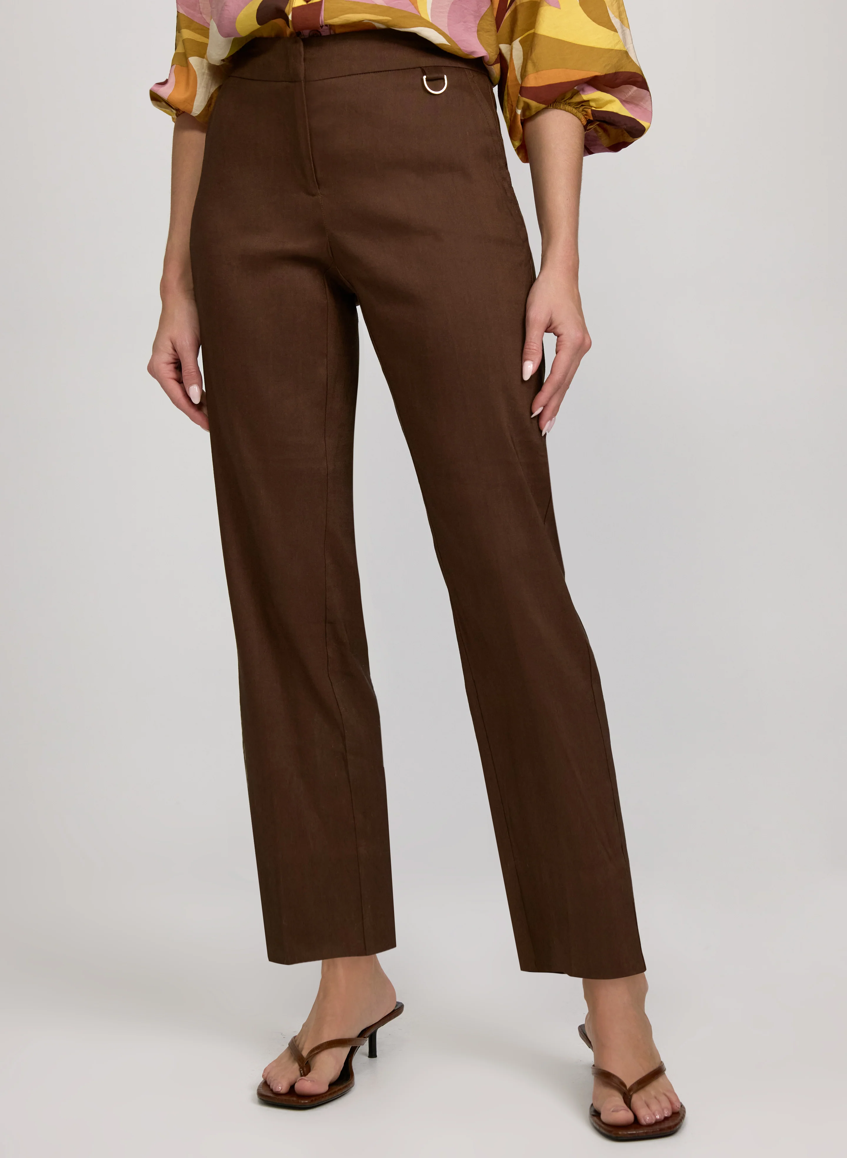 Emma Slim-Leg Ankle Pants
